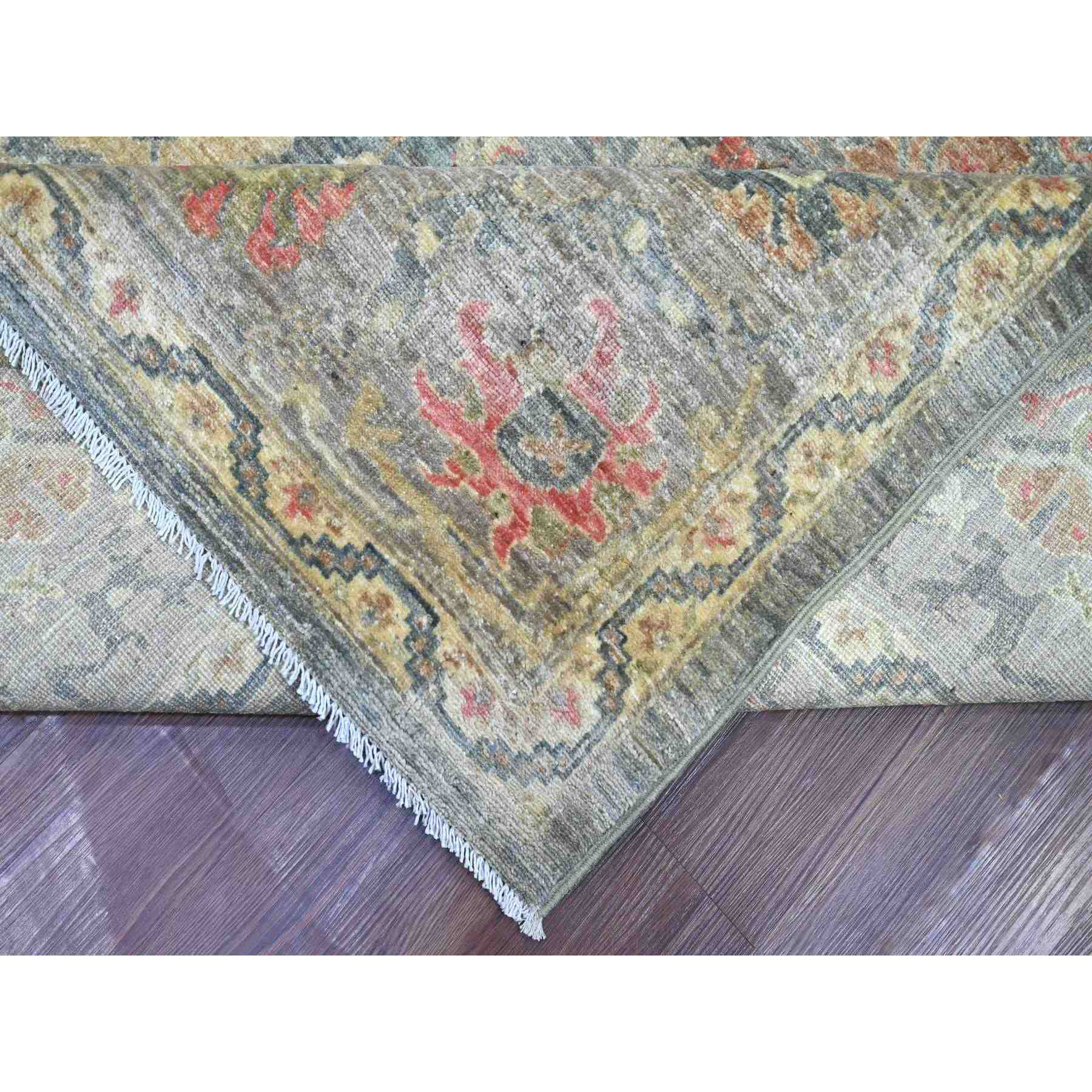 Oushak-And-Peshawar-Hand-Knotted-Rug-112210