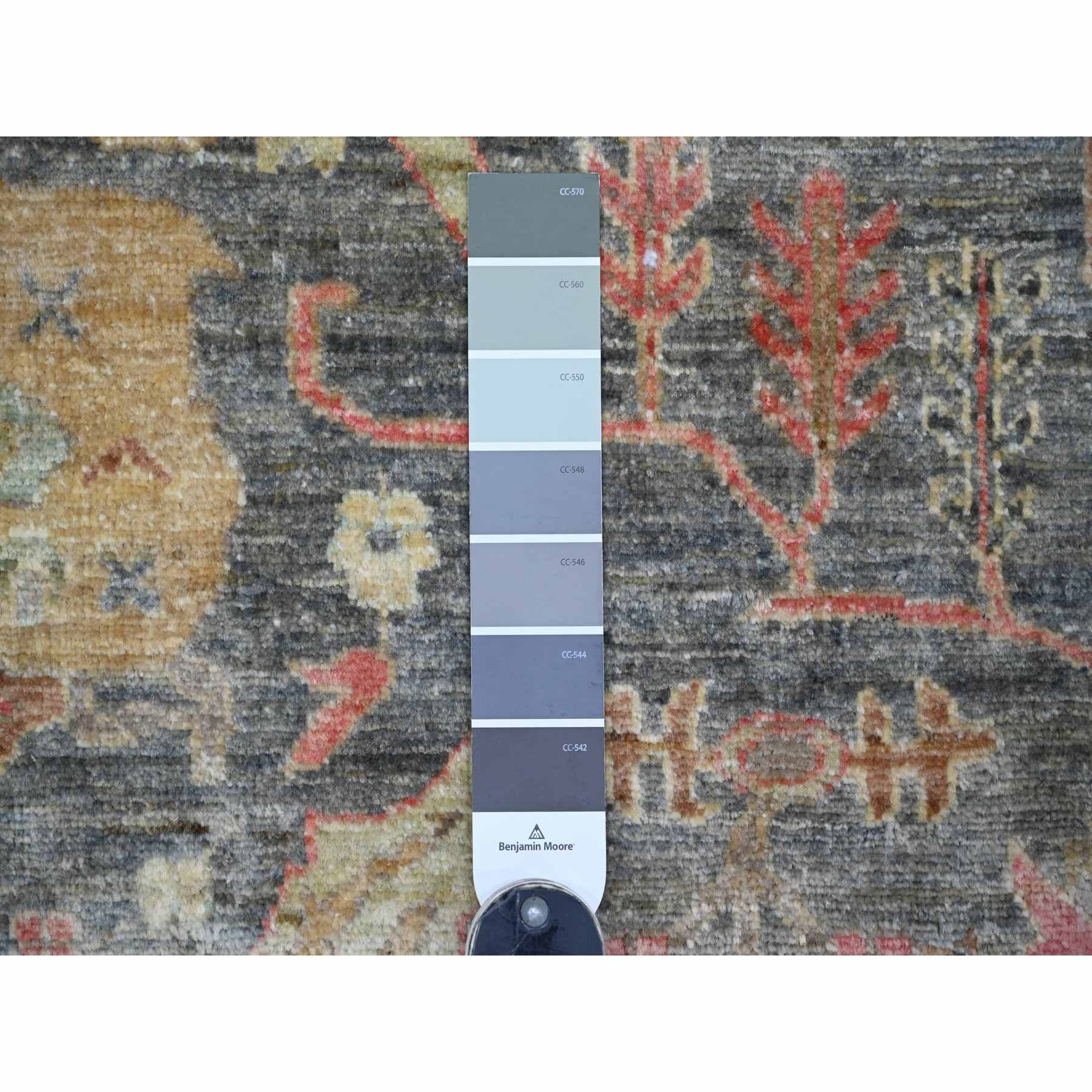 Oushak-And-Peshawar-Hand-Knotted-Rug-112210