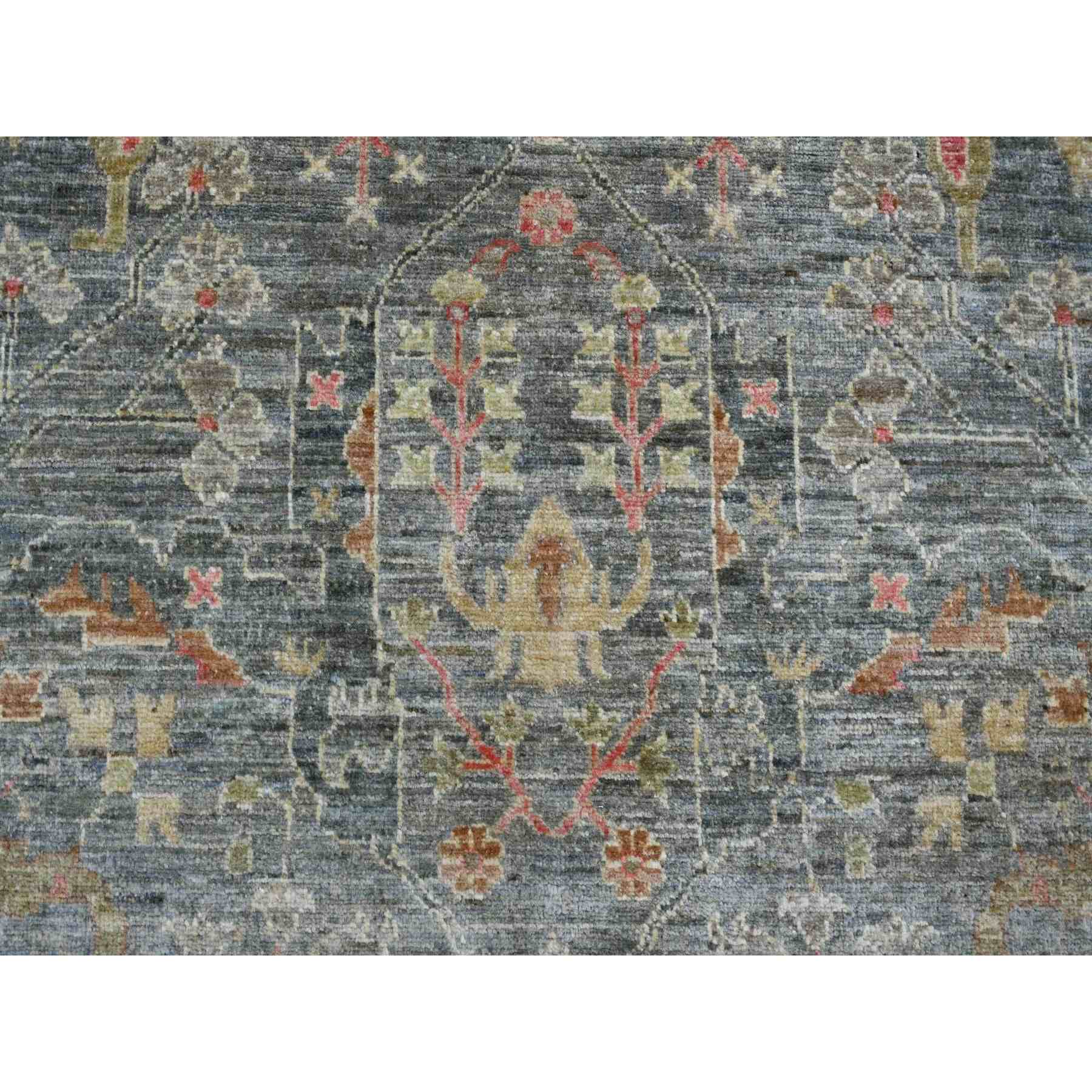 Oushak-And-Peshawar-Hand-Knotted-Rug-112210
