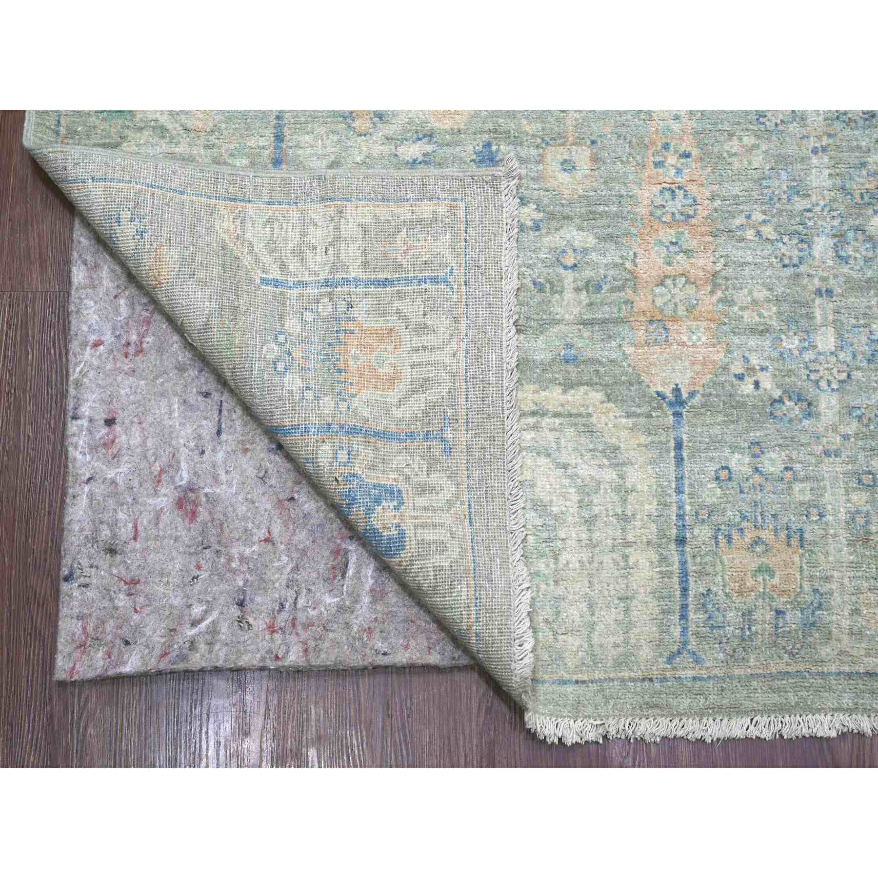 Oushak-And-Peshawar-Hand-Knotted-Rug-112215