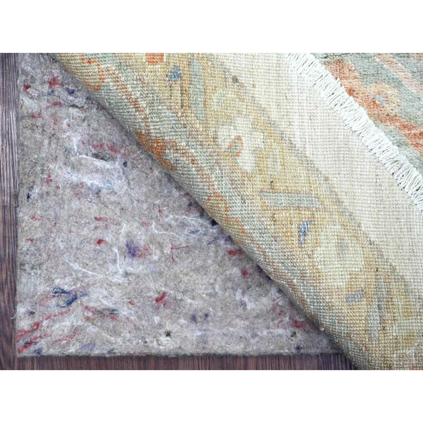 Oushak-And-Peshawar-Hand-Knotted-Rug-112300