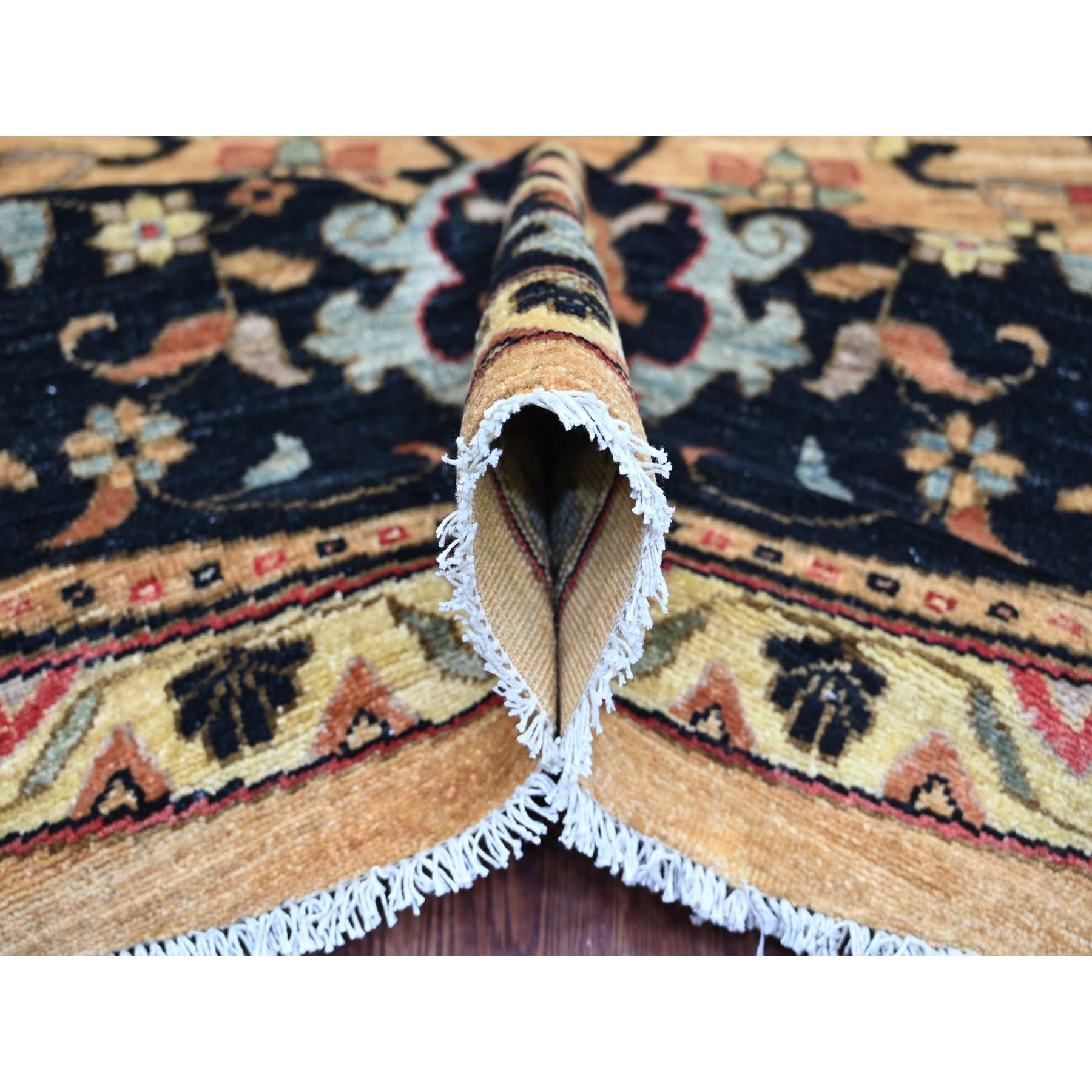 Oushak-And-Peshawar-Hand-Knotted-Rug-112305