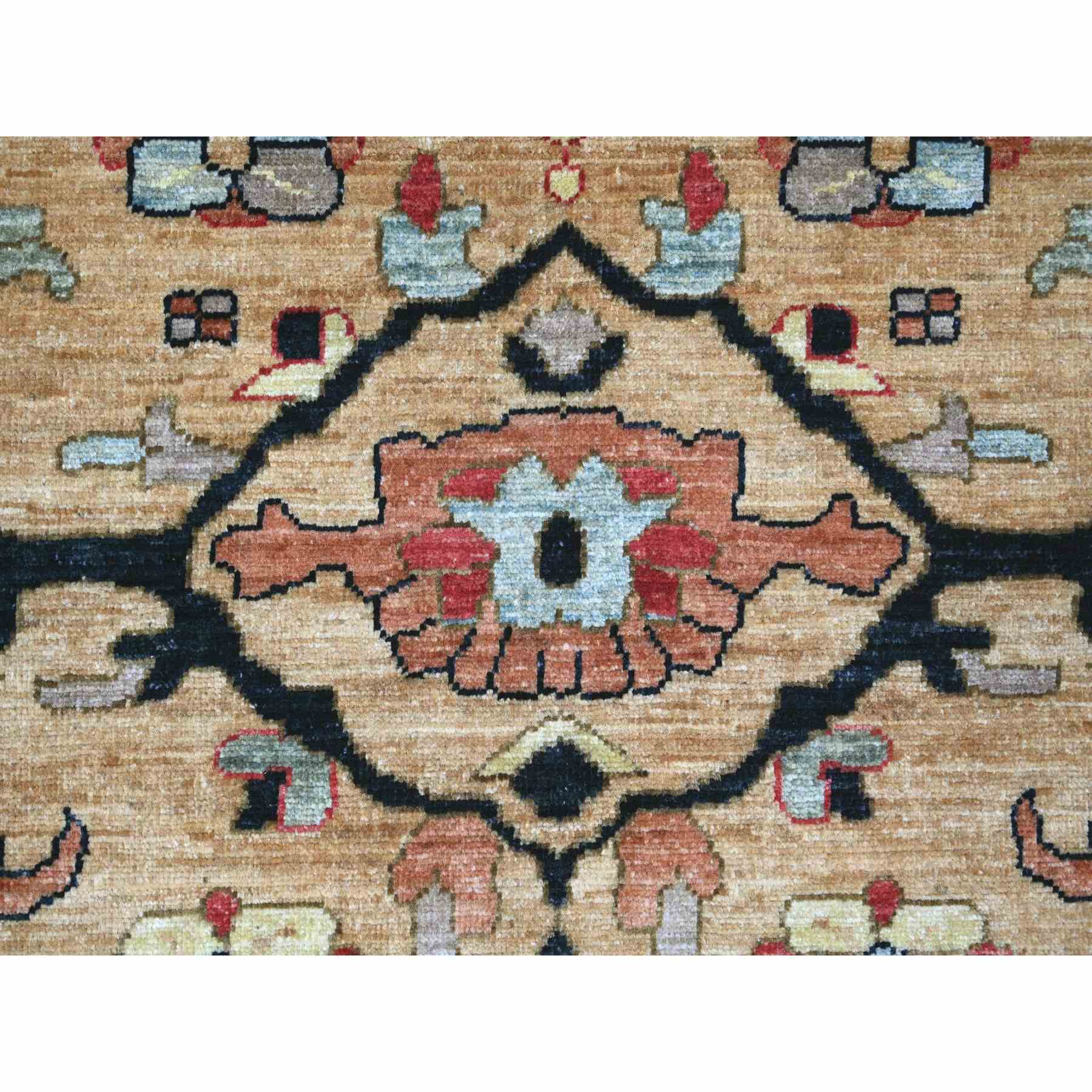 Oushak-And-Peshawar-Hand-Knotted-Rug-112305