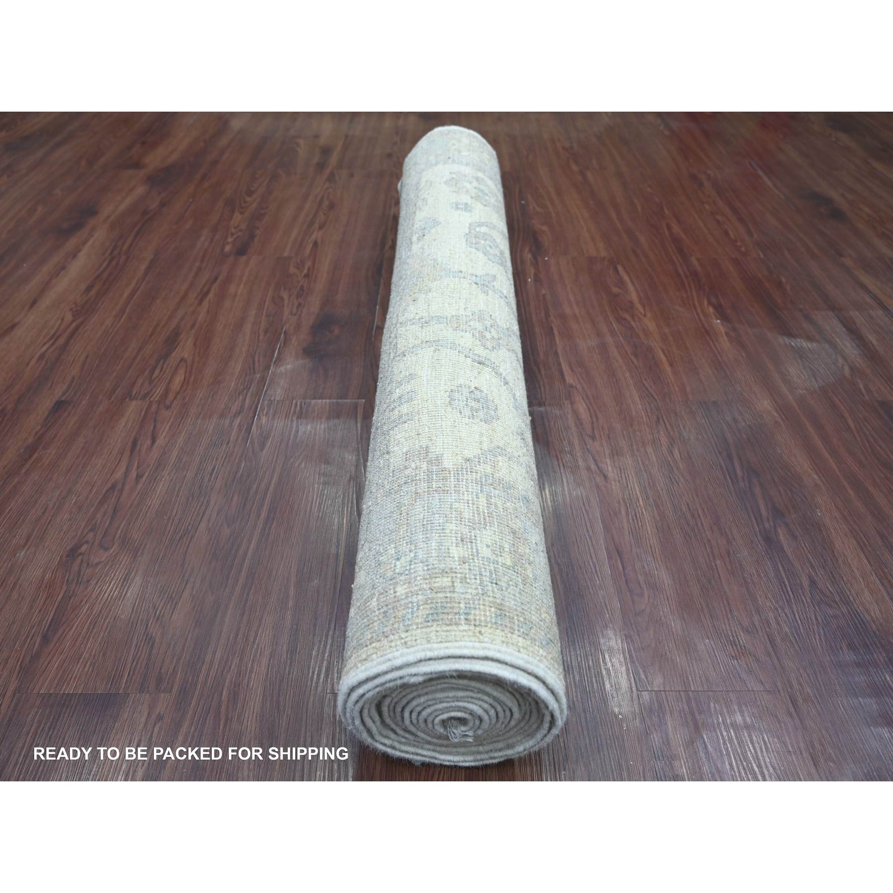 Oushak-And-Peshawar-Hand-Knotted-Rug-112310