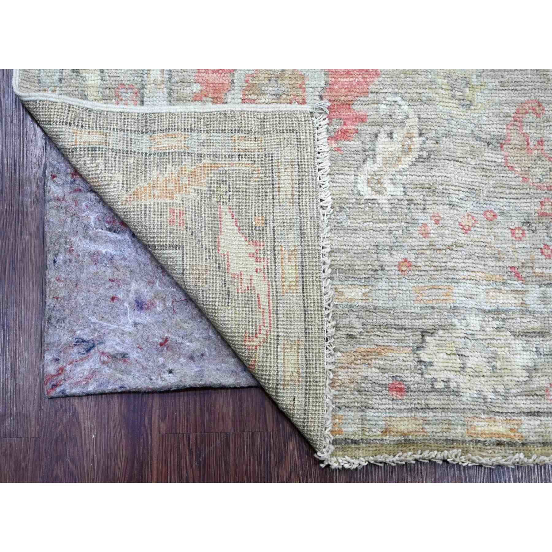 Oushak-And-Peshawar-Hand-Knotted-Rug-112315