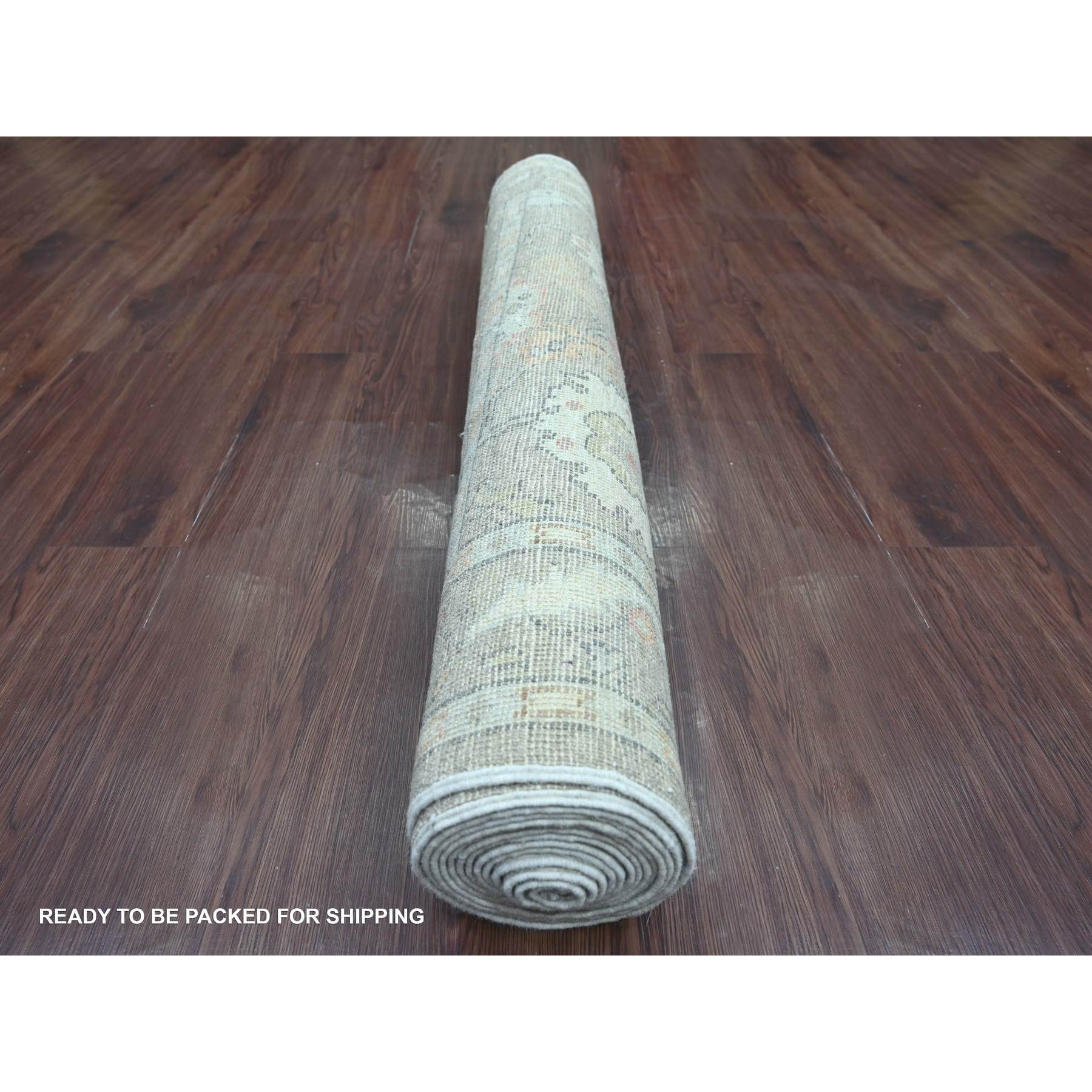 Oushak-And-Peshawar-Hand-Knotted-Rug-112315