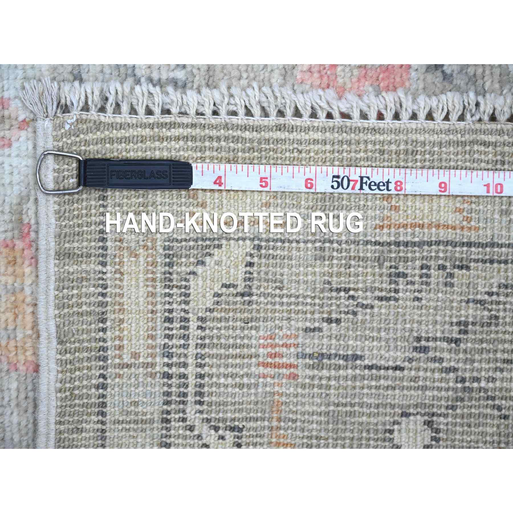 Oushak-And-Peshawar-Hand-Knotted-Rug-112315