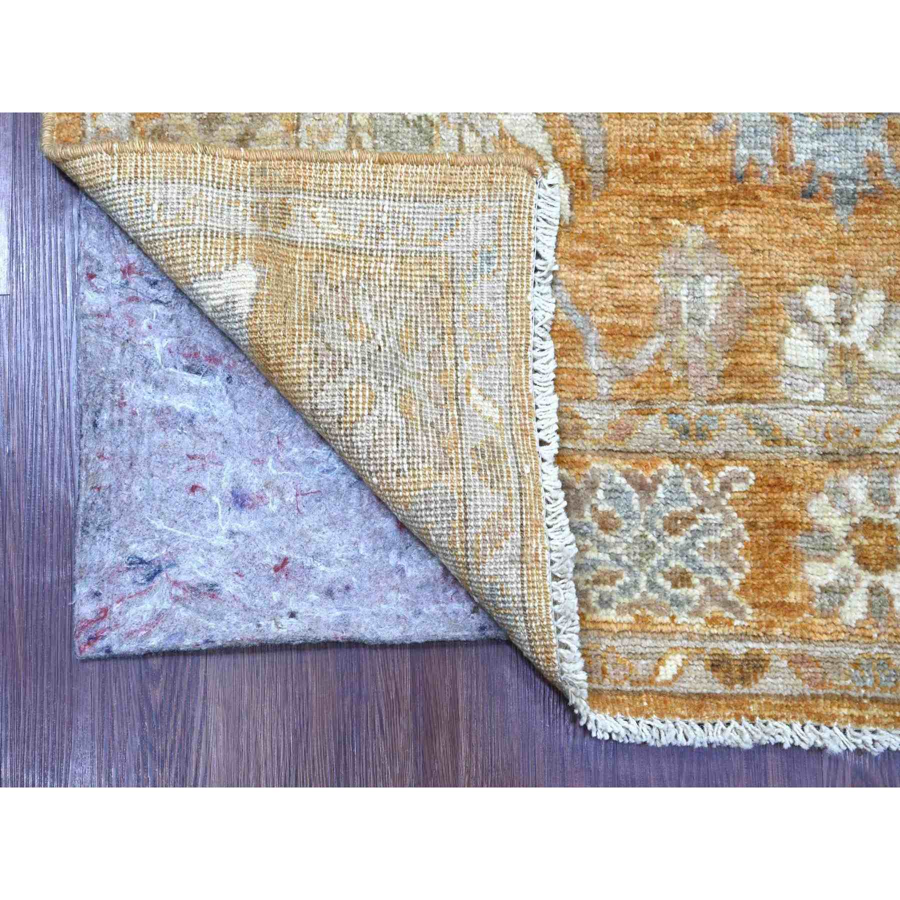 Oushak-And-Peshawar-Hand-Knotted-Rug-112325