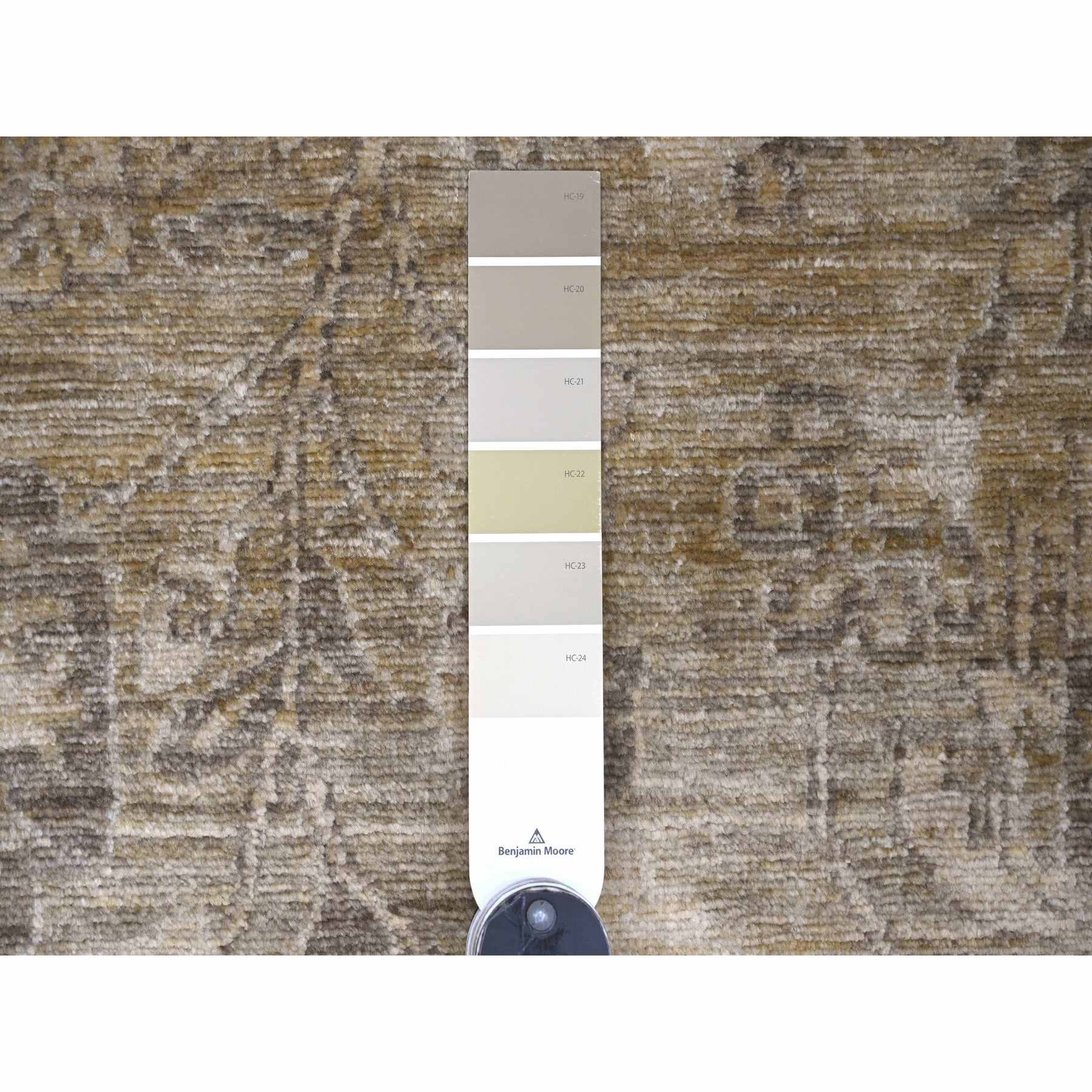 Oushak-And-Peshawar-Hand-Knotted-Rug-112380