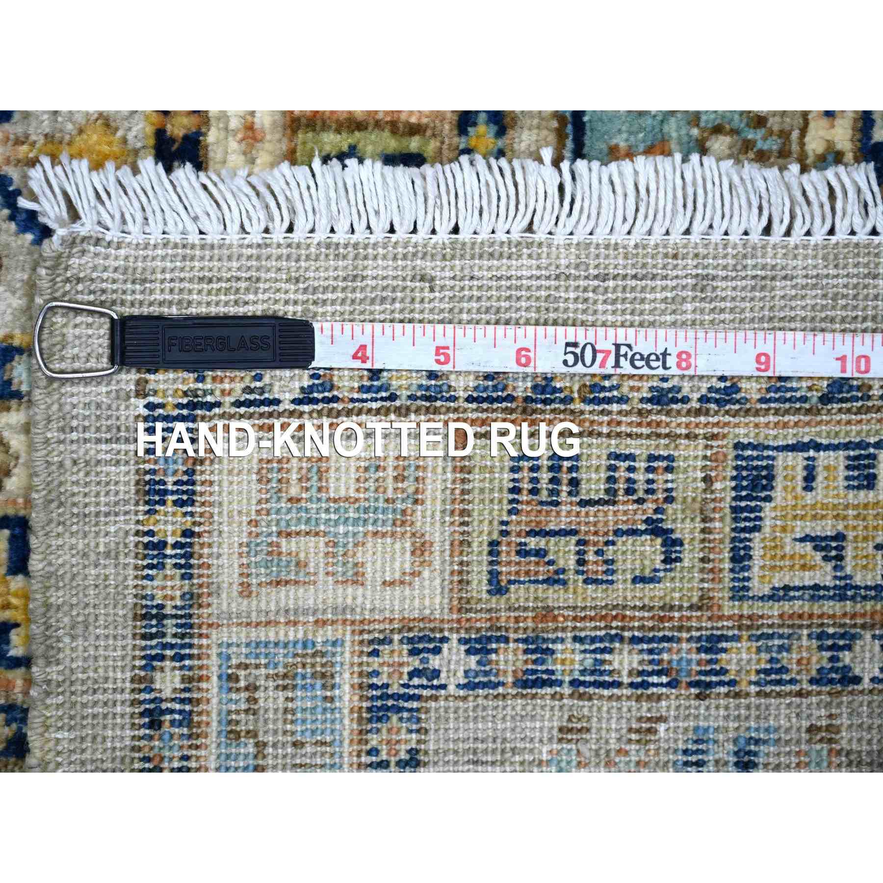 Oushak-And-Peshawar-Hand-Knotted-Rug-112405