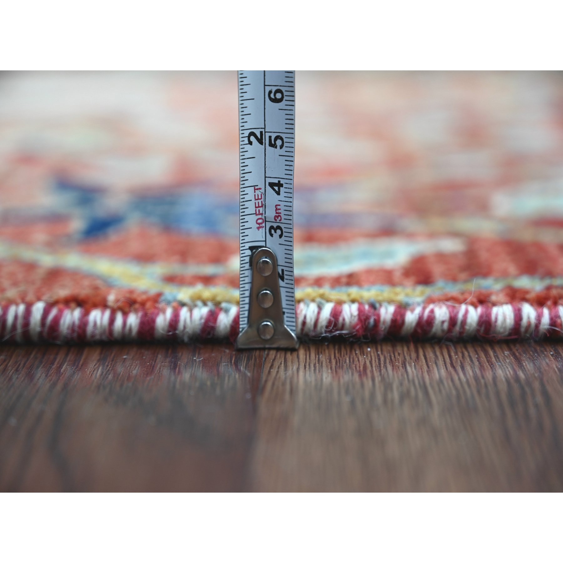 Oushak-And-Peshawar-Hand-Knotted-Rug-112455