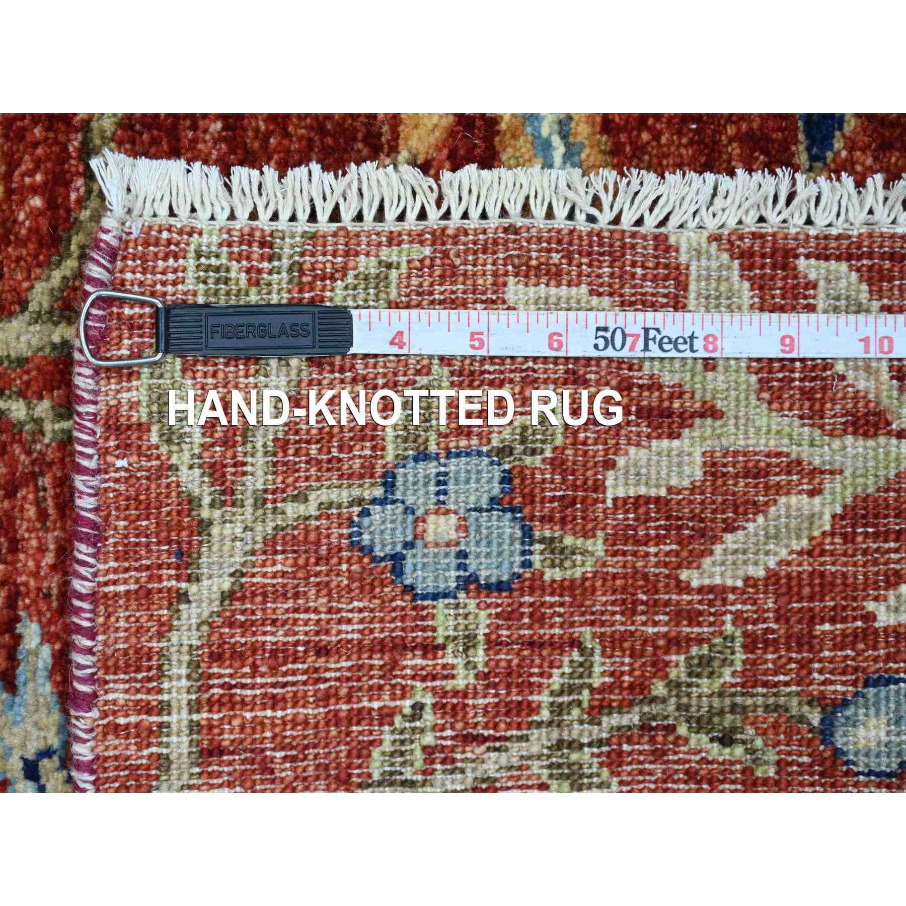Oushak-And-Peshawar-Hand-Knotted-Rug-112465