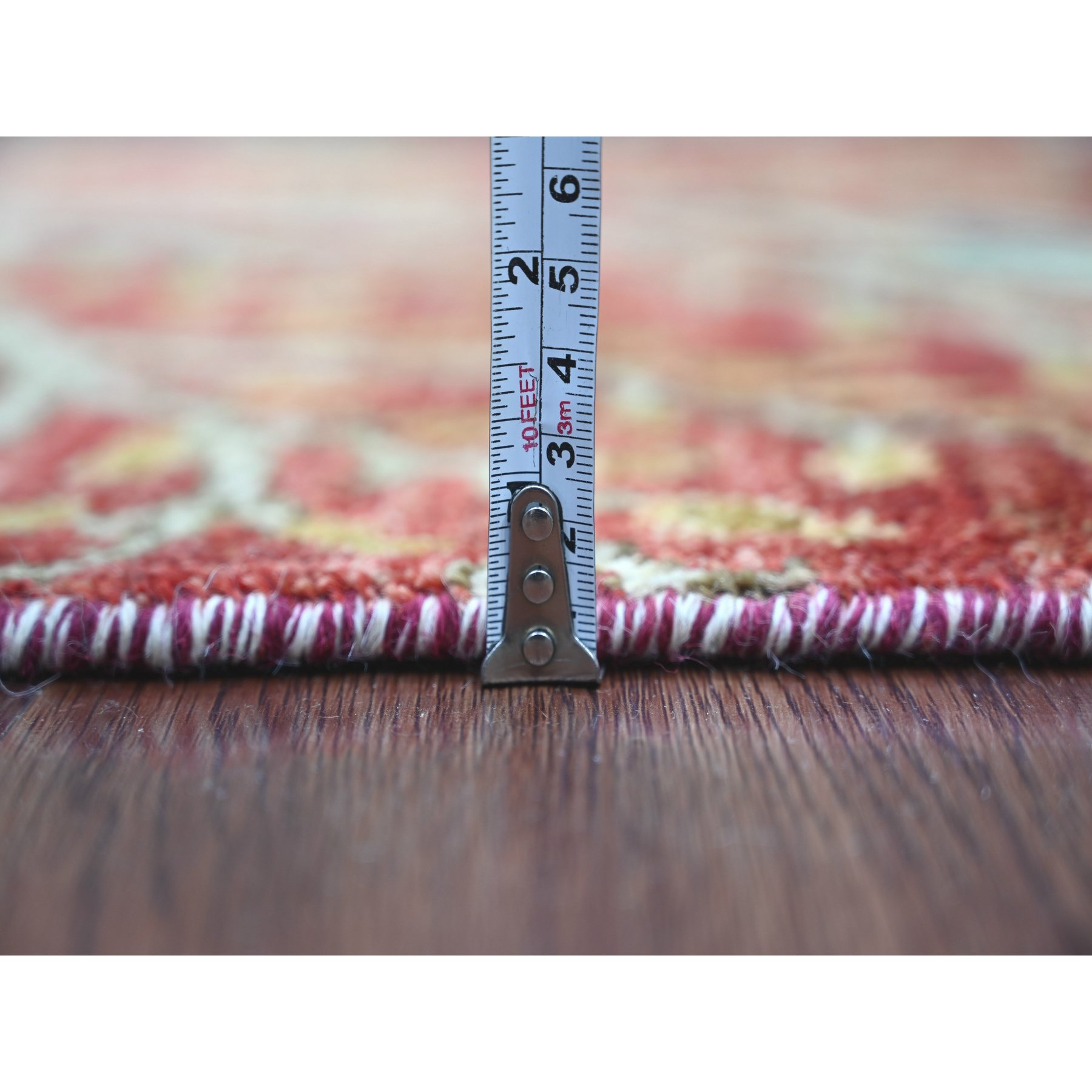 Oushak-And-Peshawar-Hand-Knotted-Rug-112470