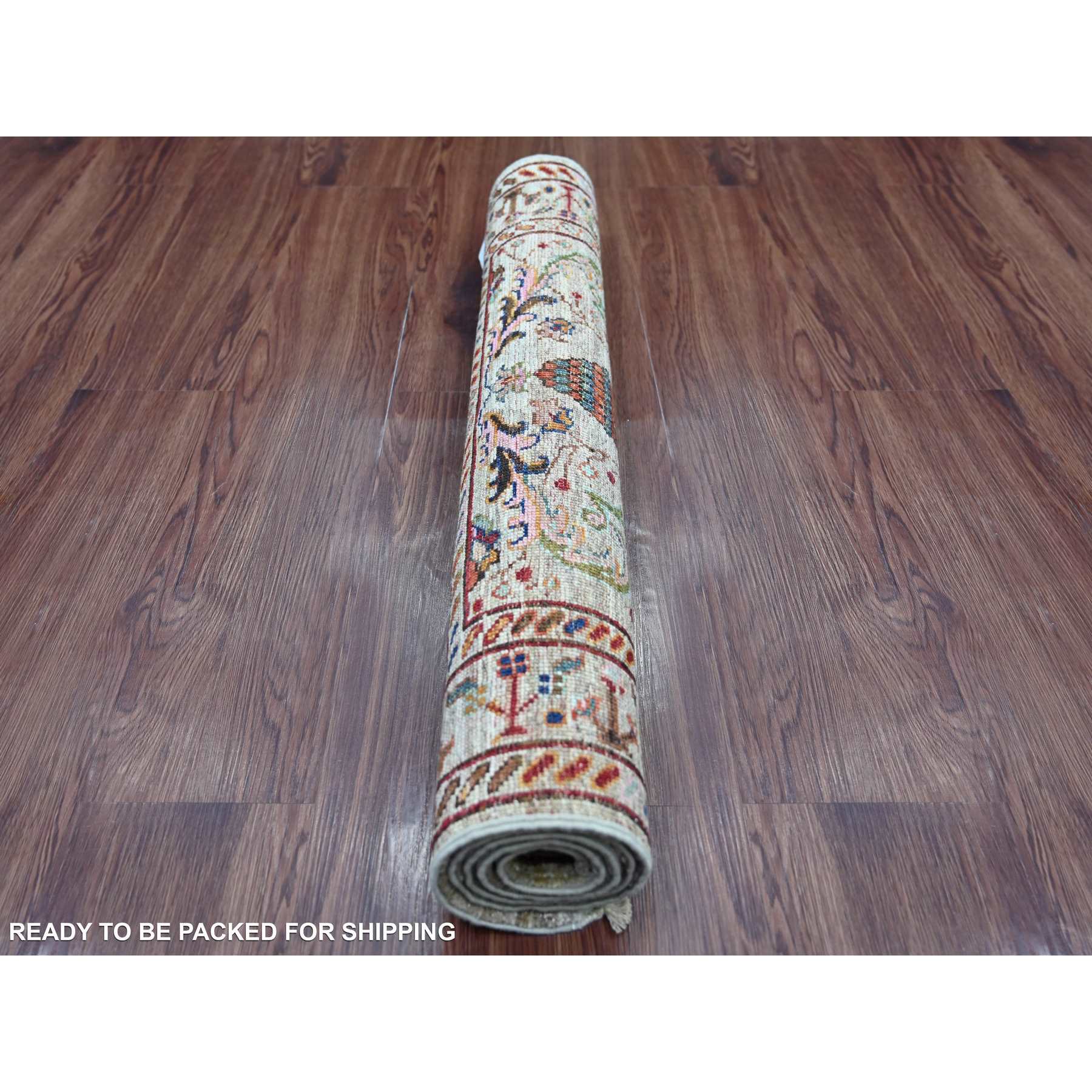 Tribal-Geometric-Hand-Knotted-Rug-110015