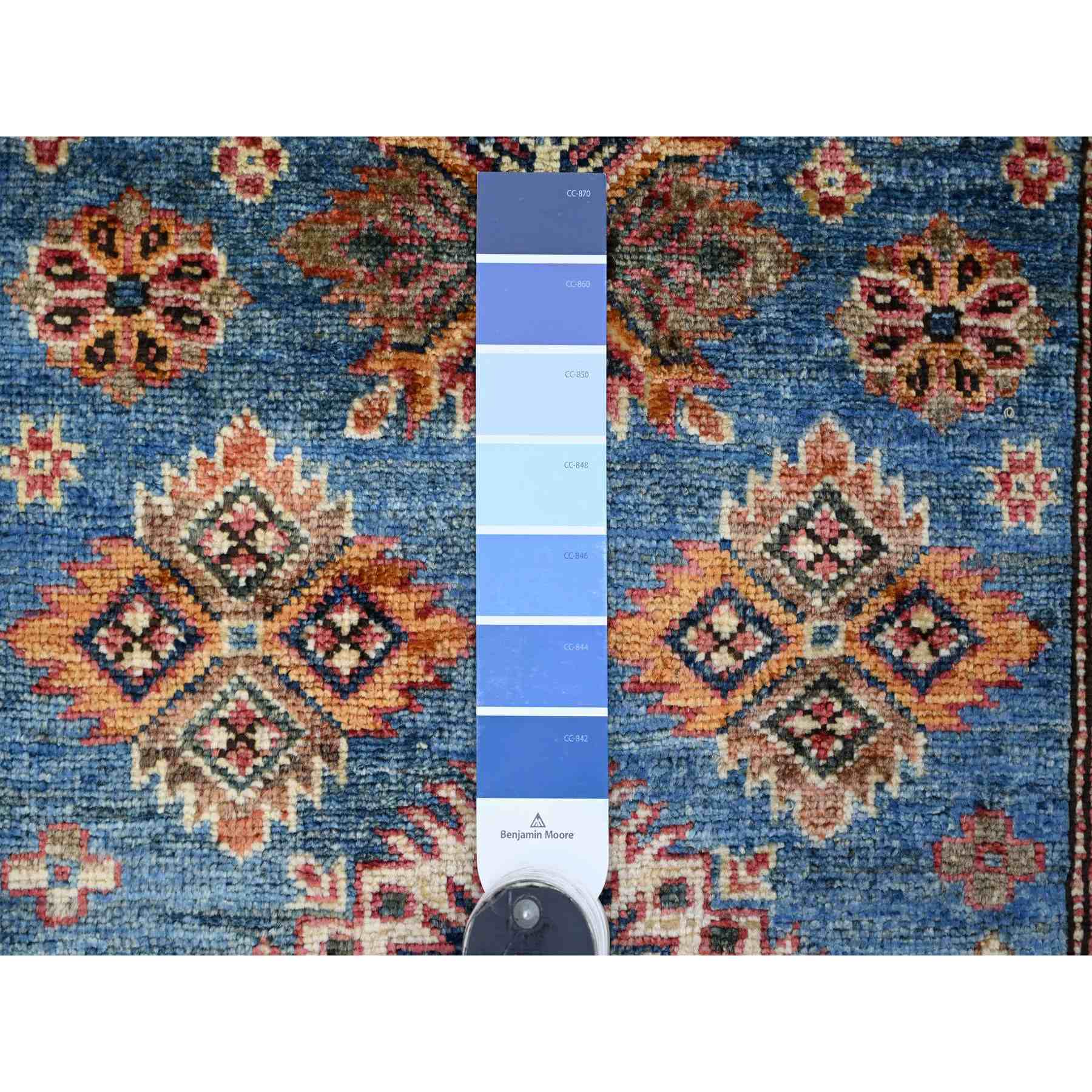 Tribal-Geometric-Hand-Knotted-Rug-110020