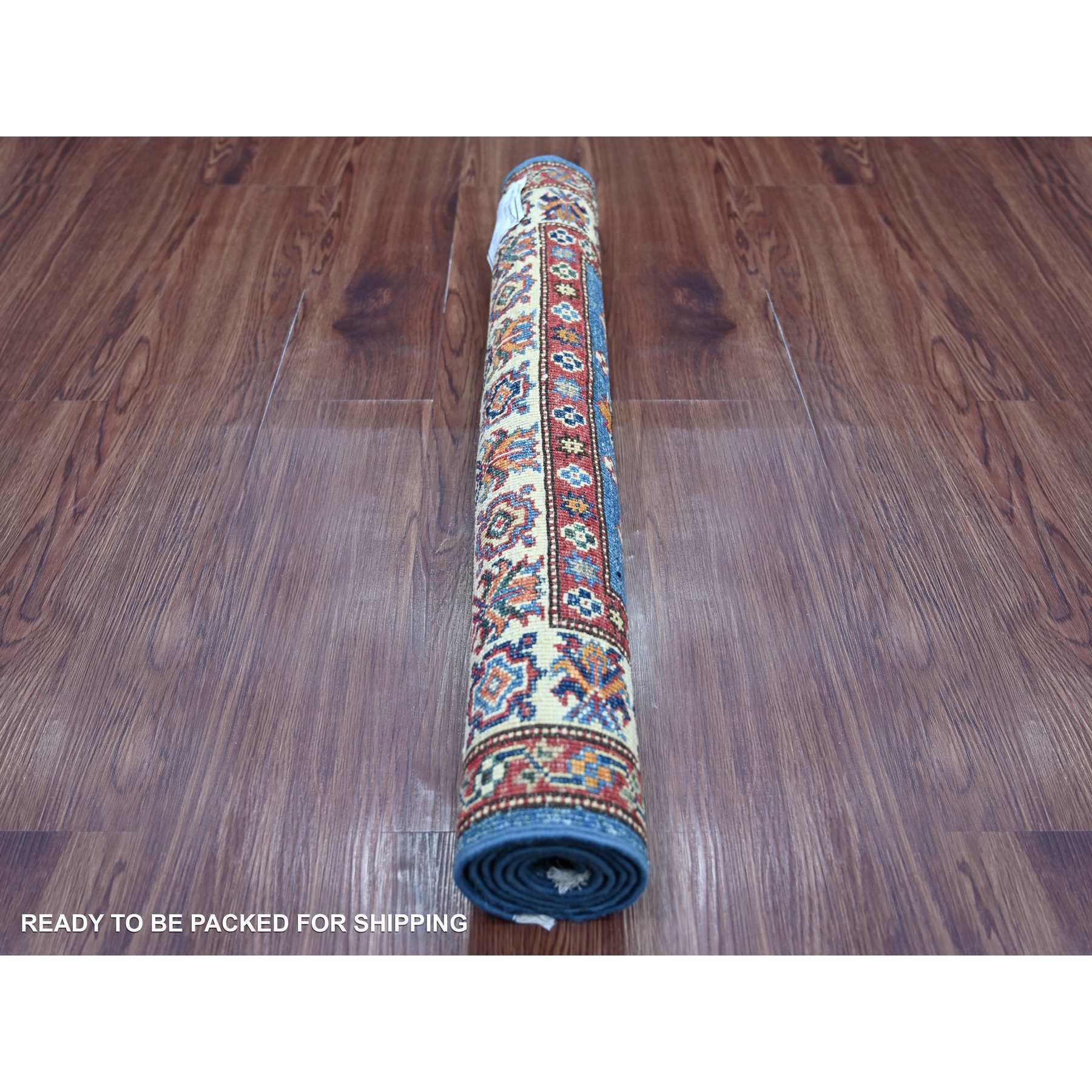 Tribal-Geometric-Hand-Knotted-Rug-110020