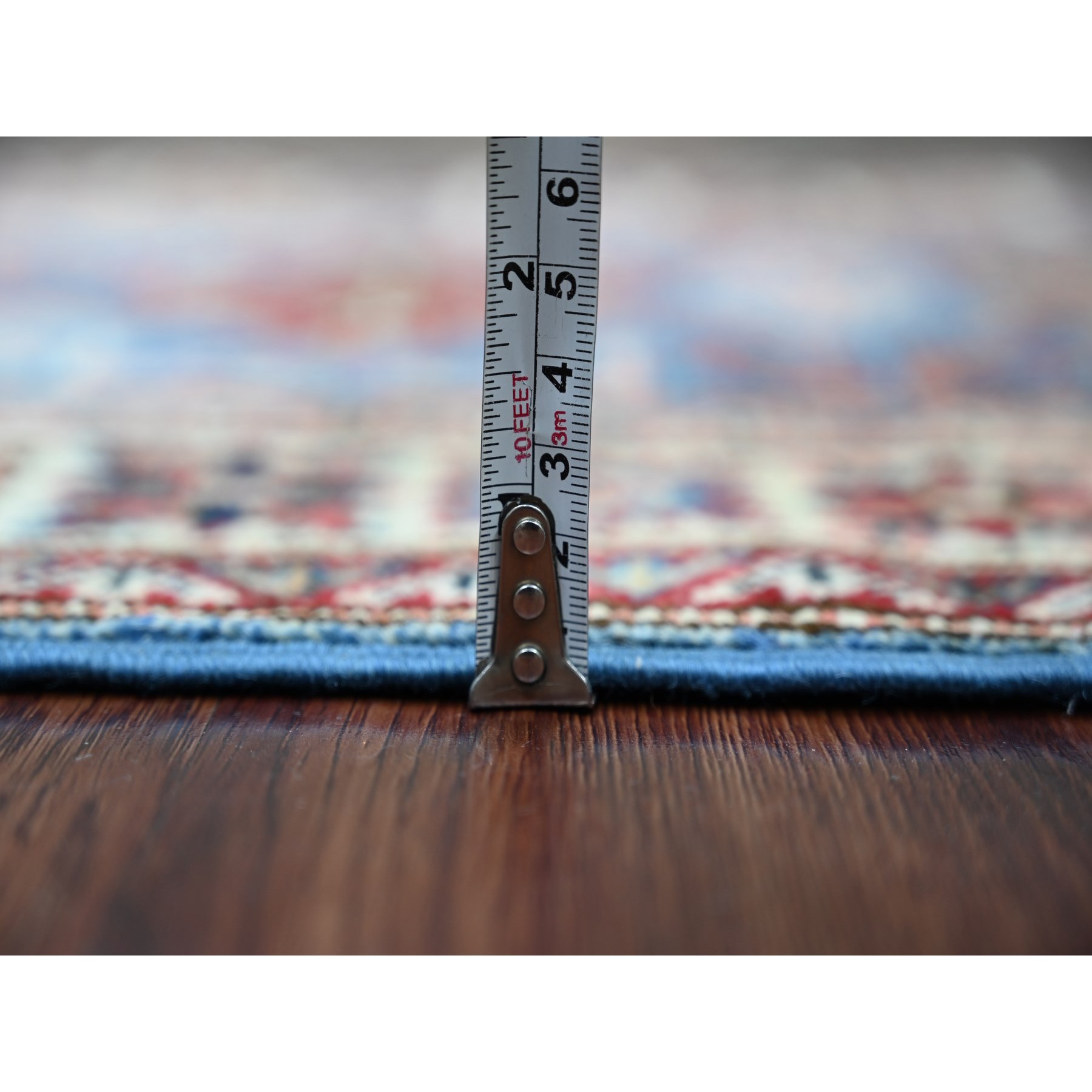 Tribal-Geometric-Hand-Knotted-Rug-110030