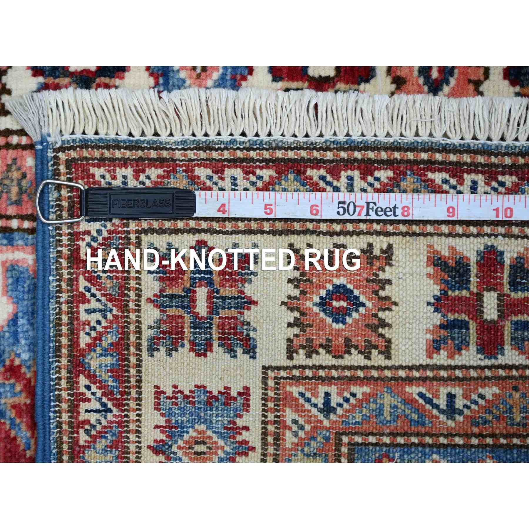 Tribal-Geometric-Hand-Knotted-Rug-110030