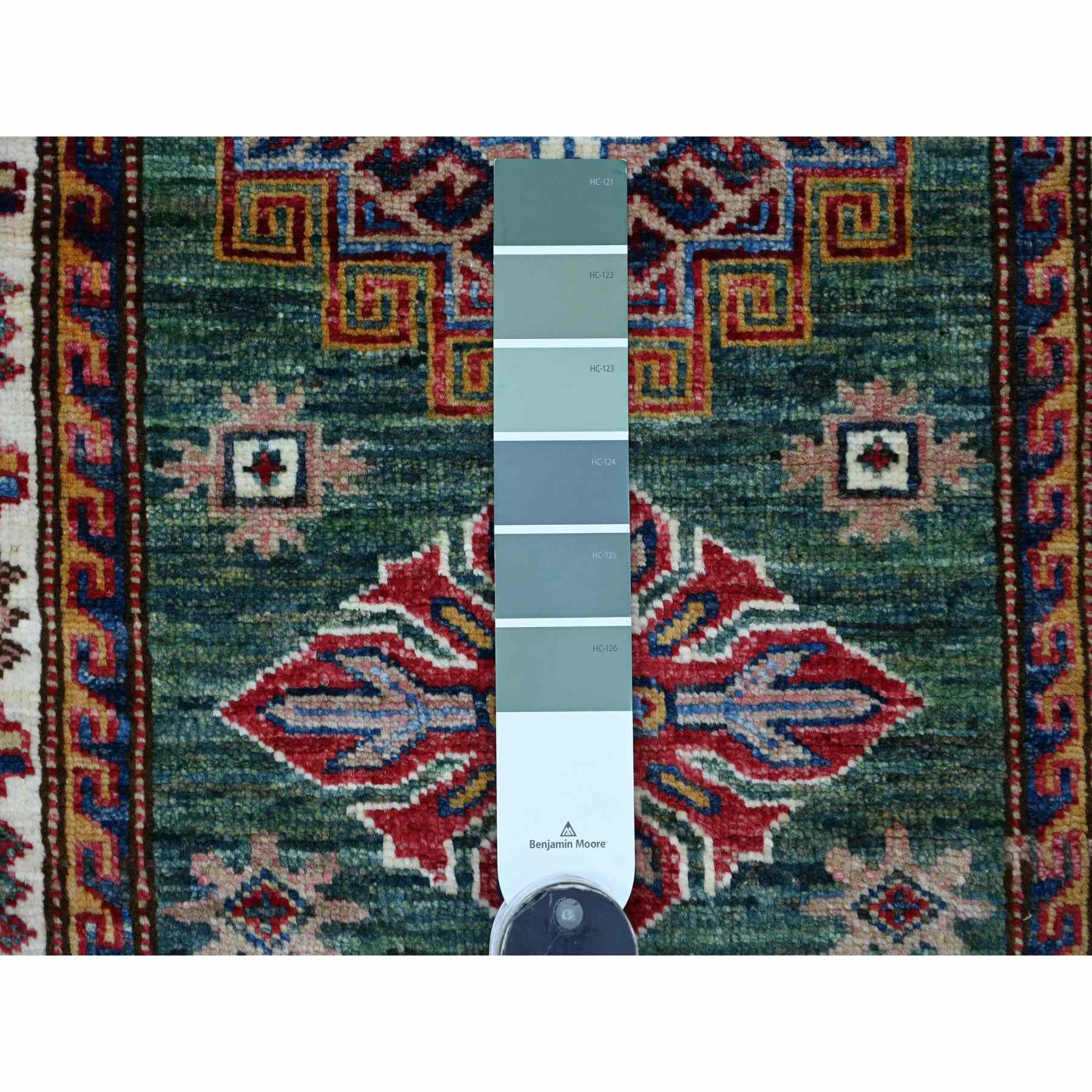 Tribal-Geometric-Hand-Knotted-Rug-110035