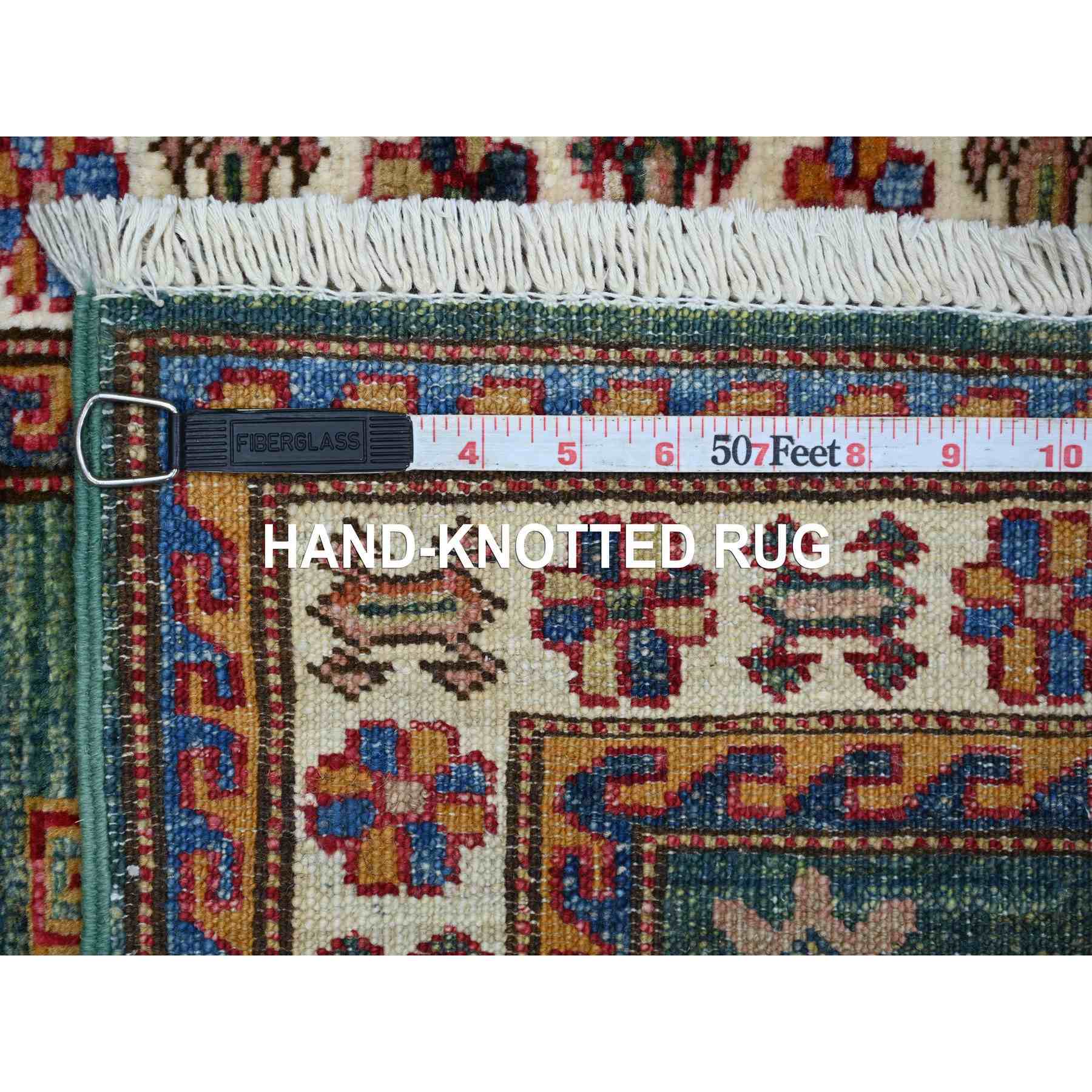Tribal-Geometric-Hand-Knotted-Rug-110035