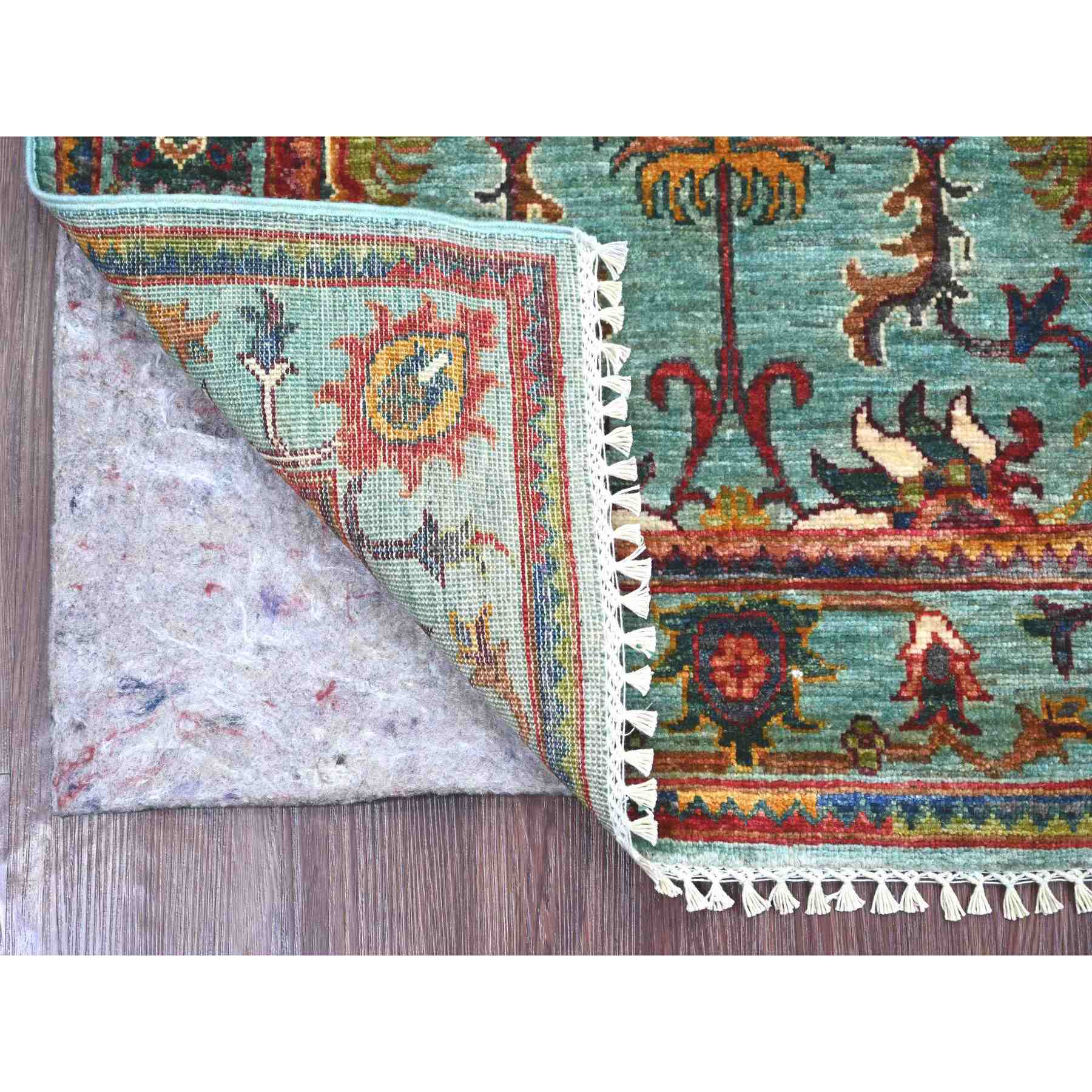 Tribal-Geometric-Hand-Knotted-Rug-110185