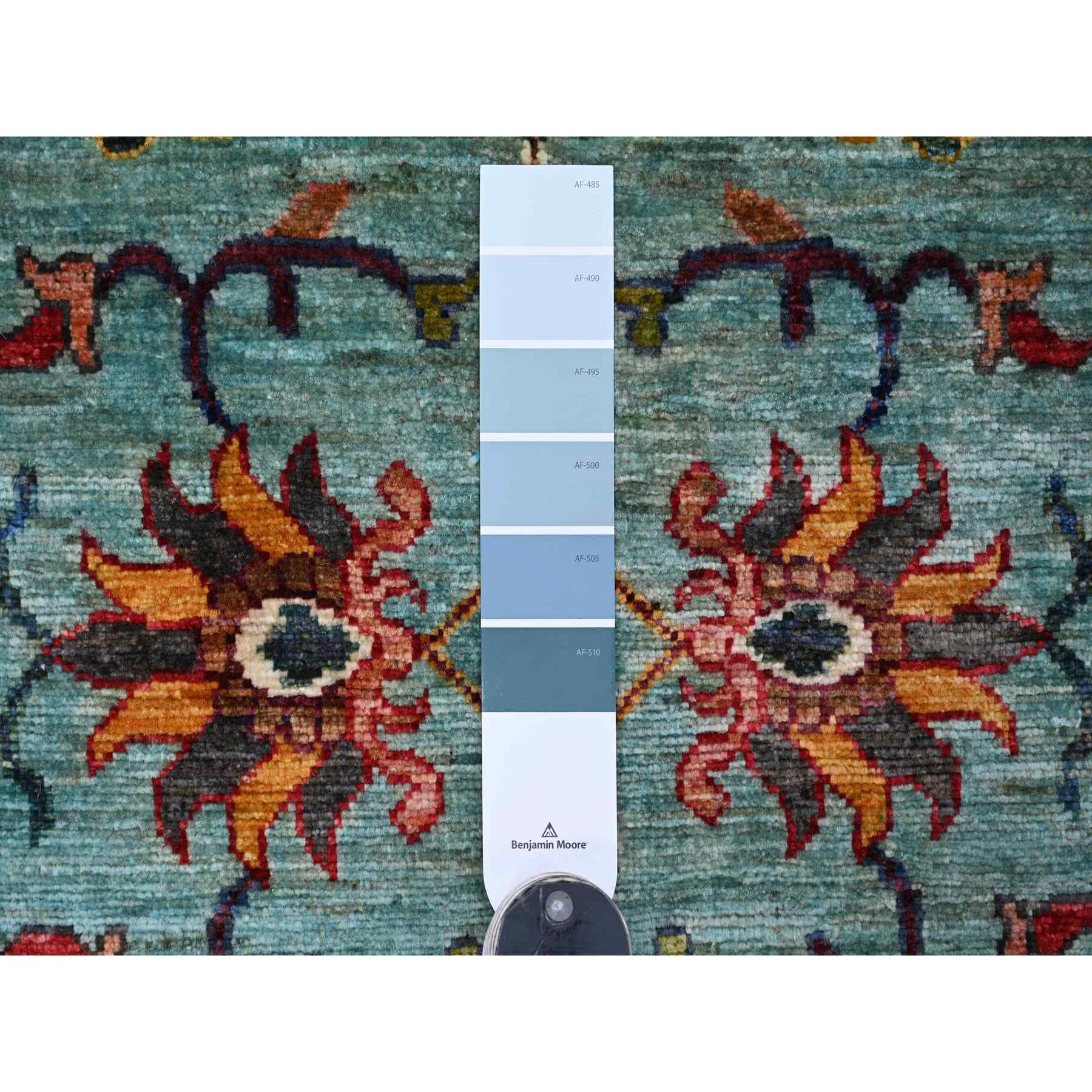 Tribal-Geometric-Hand-Knotted-Rug-110185