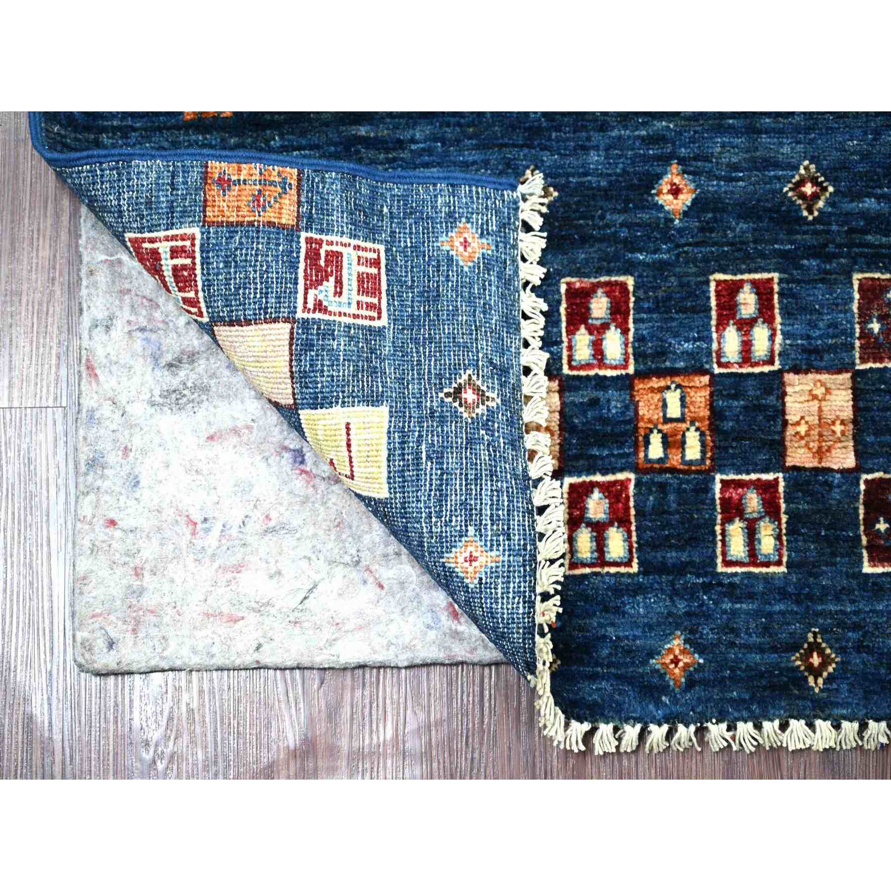 Tribal-Geometric-Hand-Knotted-Rug-110210