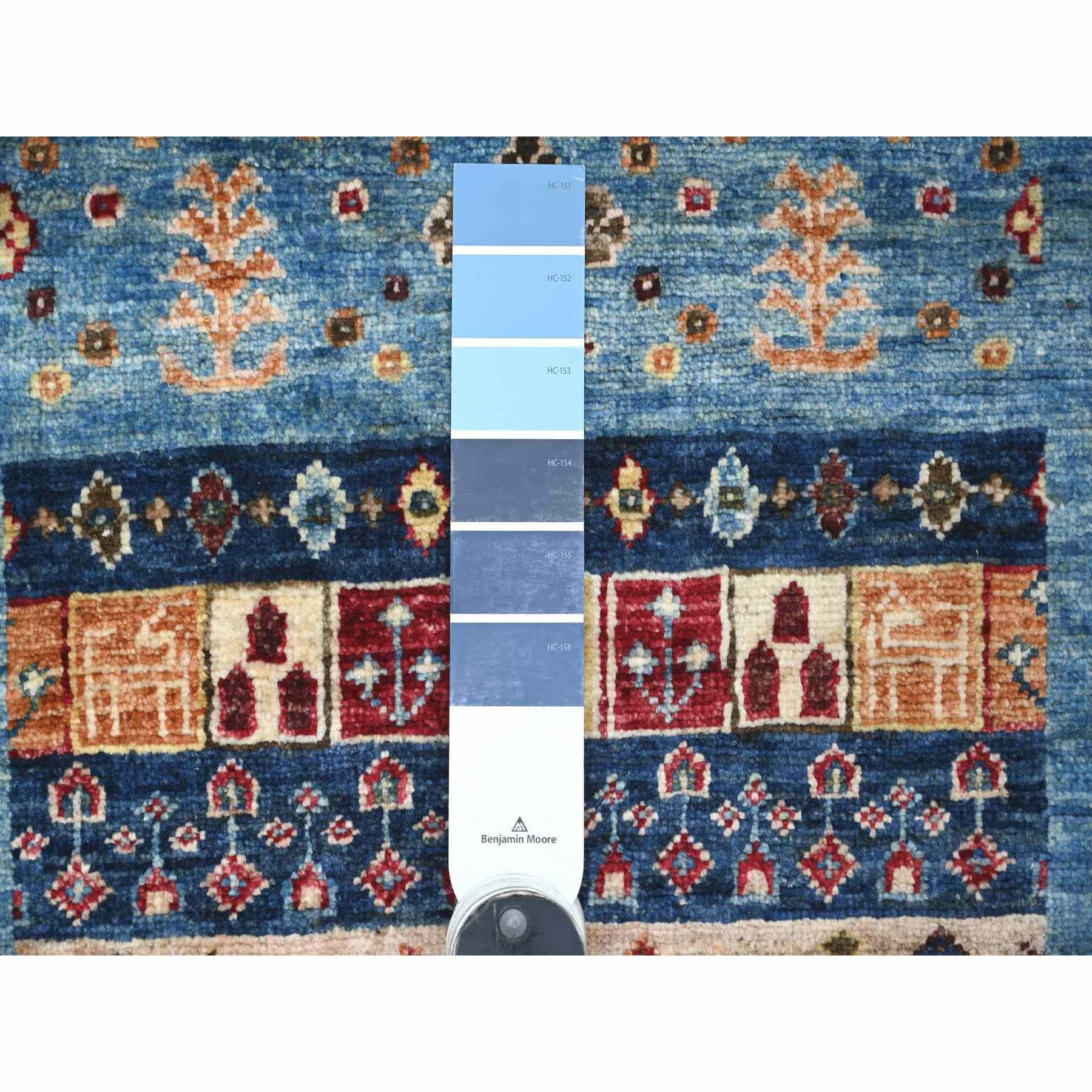 Tribal-Geometric-Hand-Knotted-Rug-110210