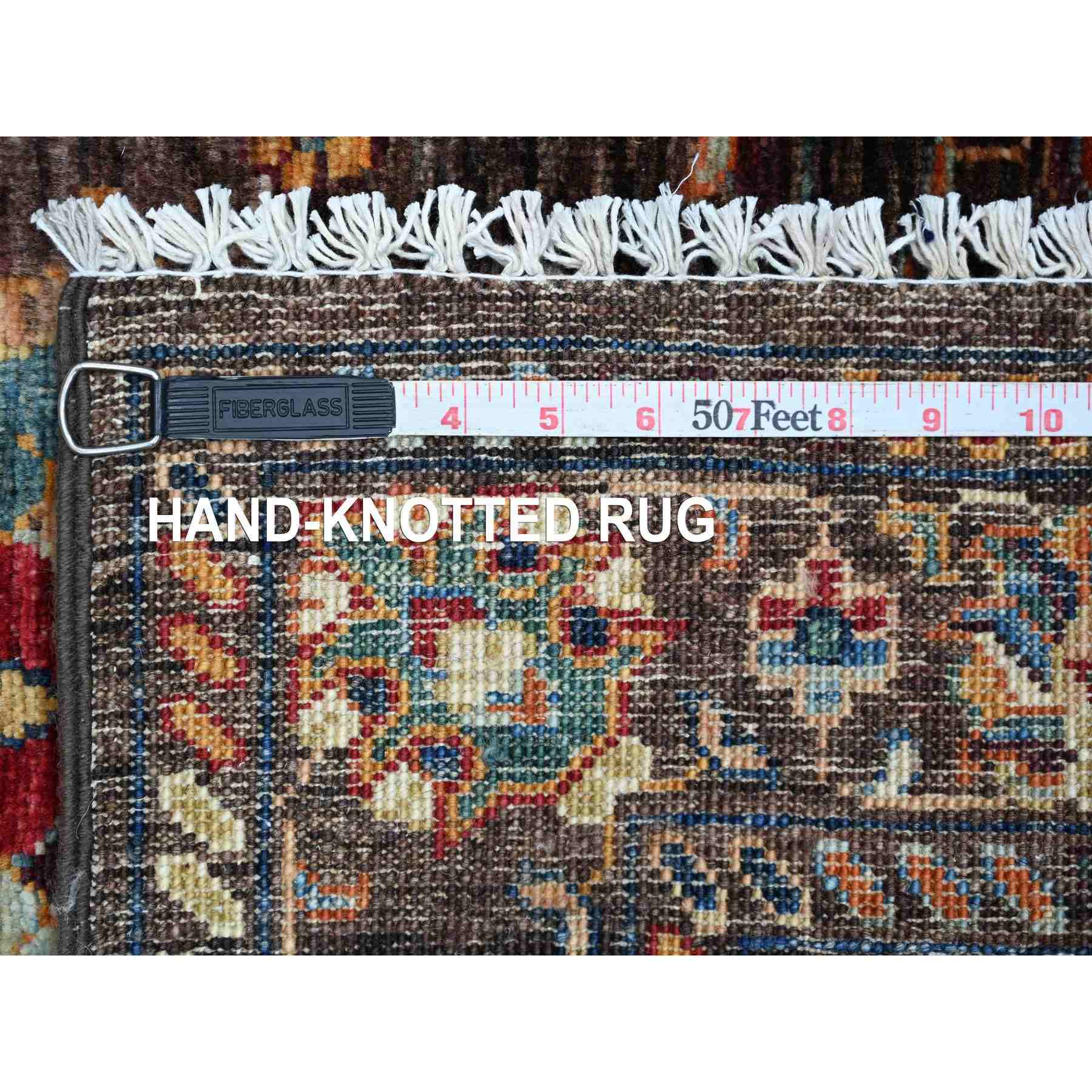Tribal-Geometric-Hand-Knotted-Rug-110220