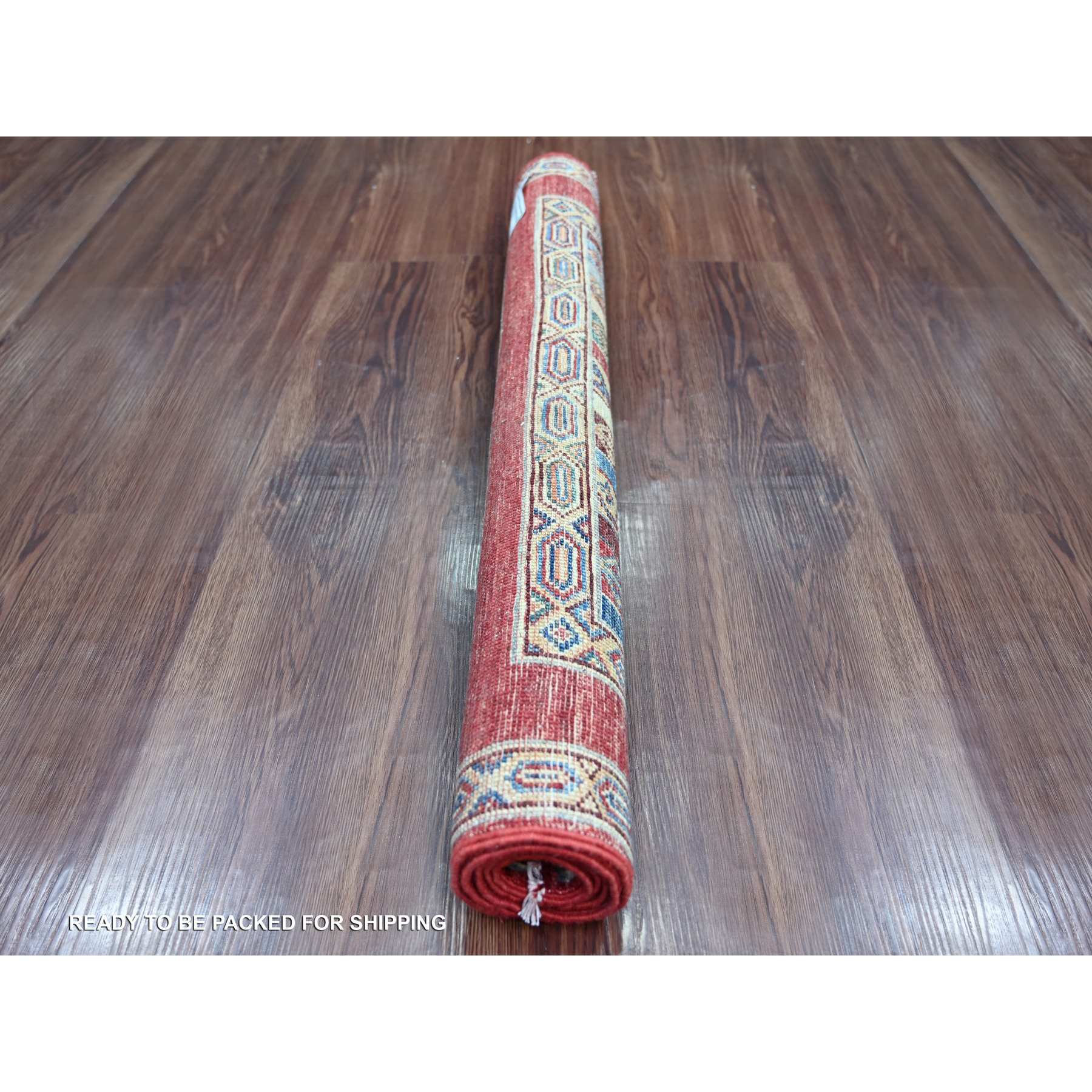 Tribal-Geometric-Hand-Knotted-Rug-110295