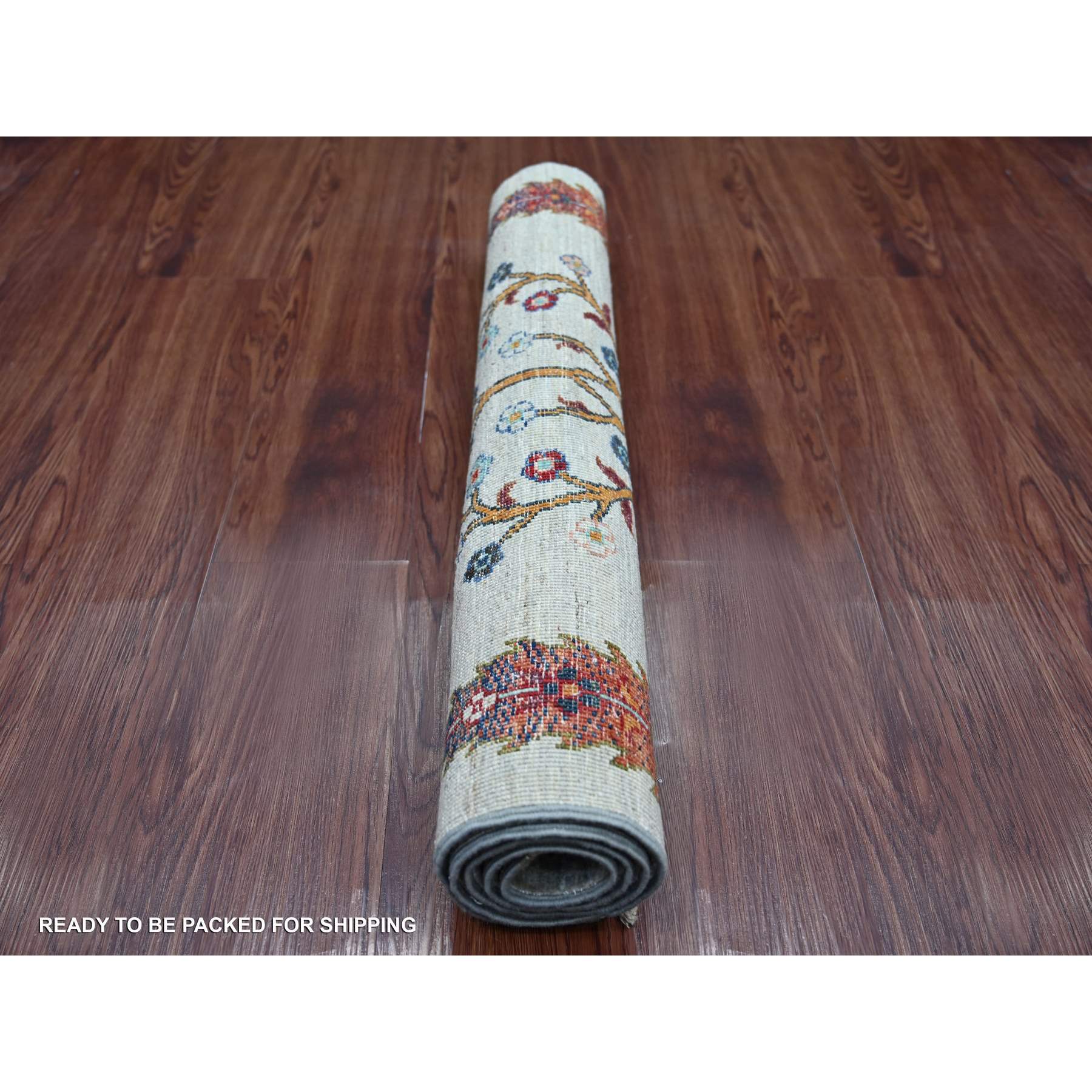 Tribal-Geometric-Hand-Knotted-Rug-110310