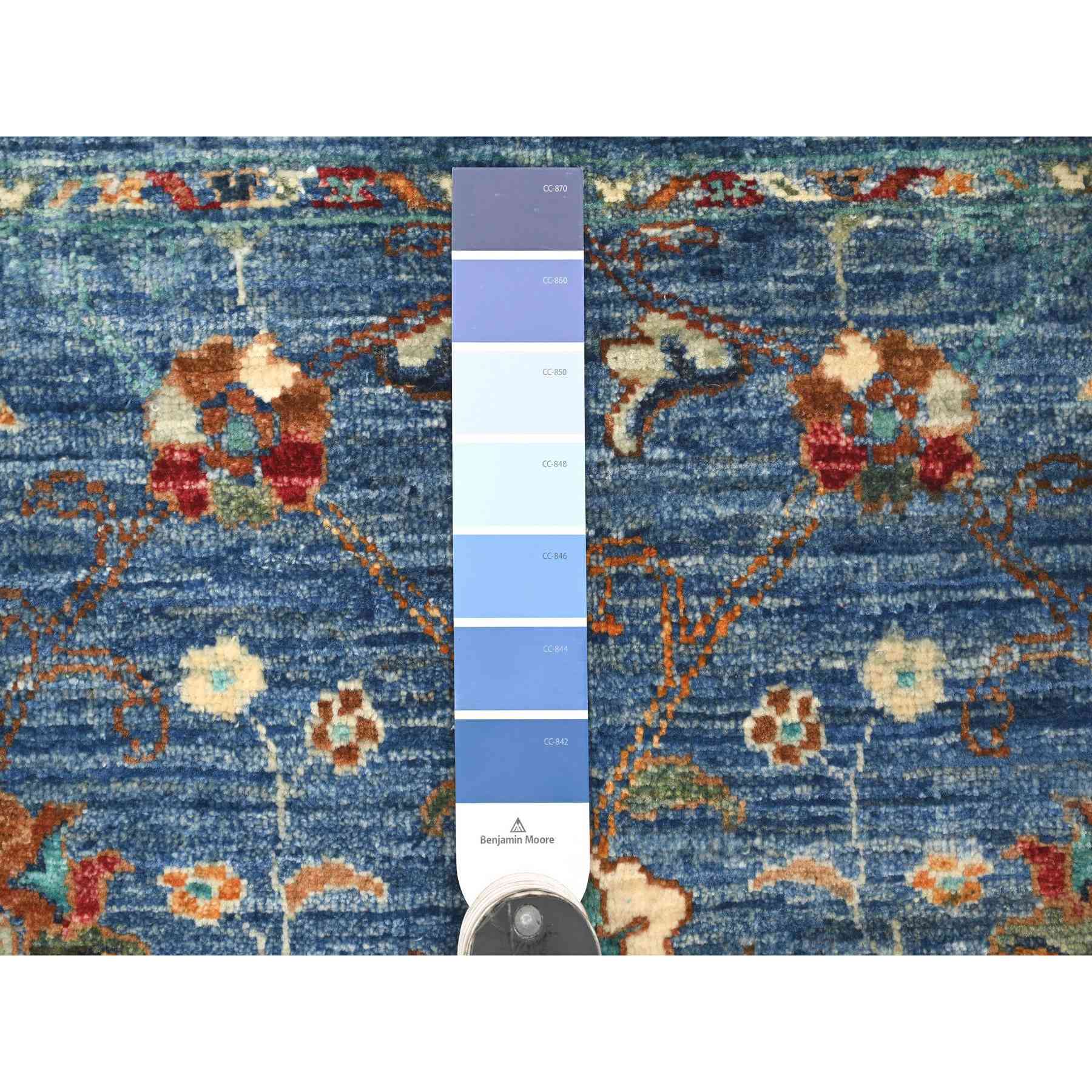 Tribal-Geometric-Hand-Knotted-Rug-110355