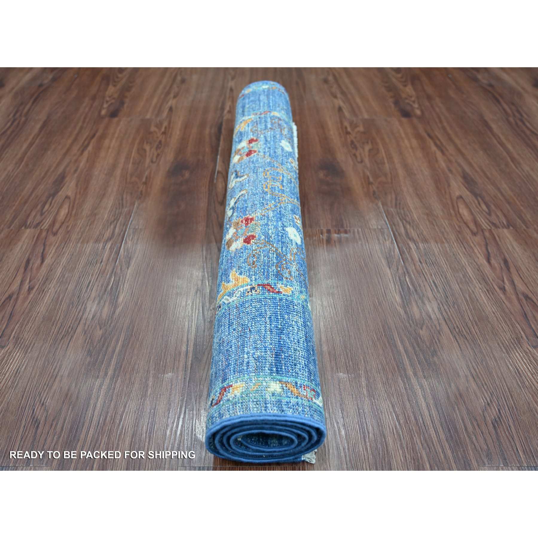 Tribal-Geometric-Hand-Knotted-Rug-110355