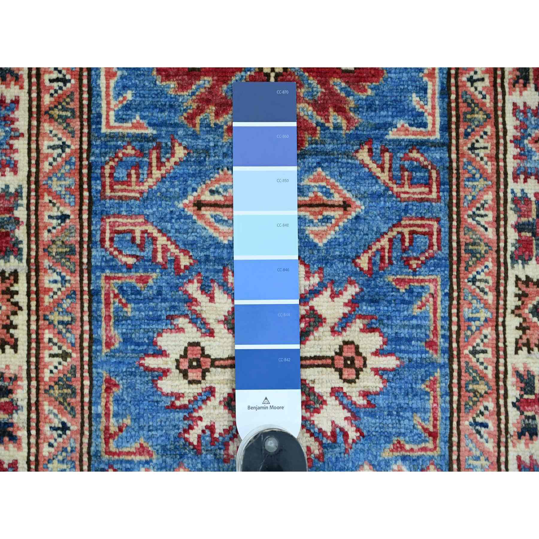 Tribal-Geometric-Hand-Knotted-Rug-110365
