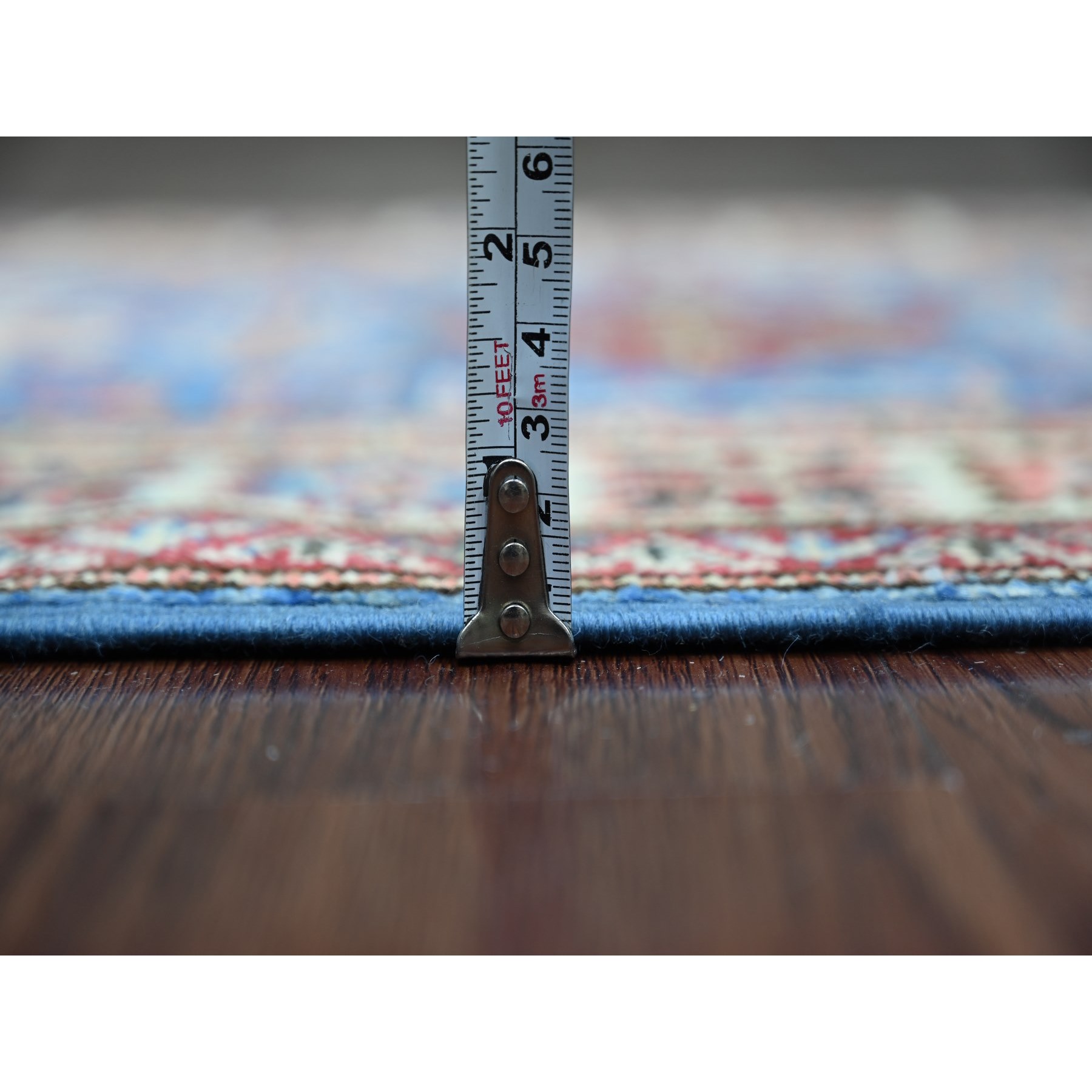 Tribal-Geometric-Hand-Knotted-Rug-110365