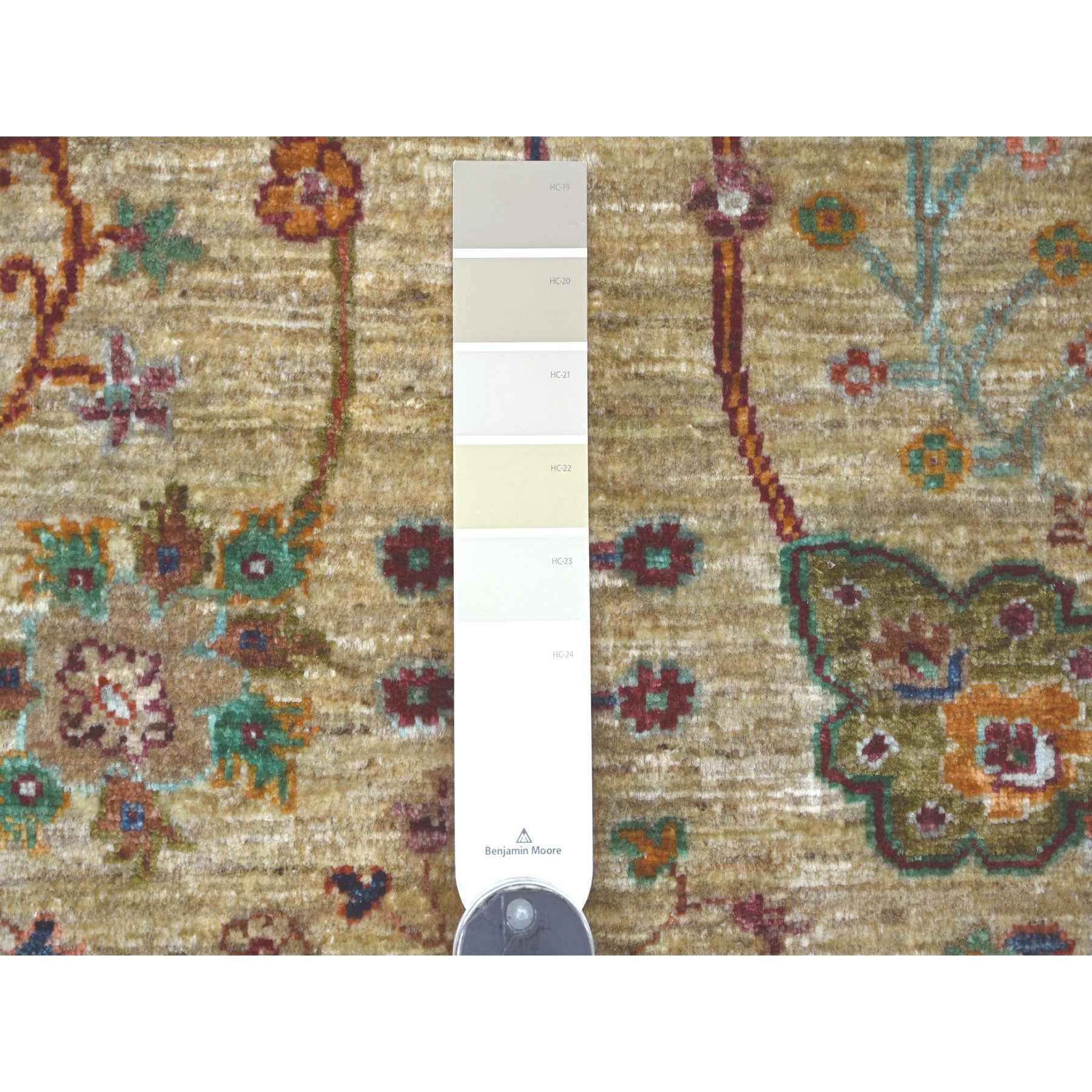 Tribal-Geometric-Hand-Knotted-Rug-110400