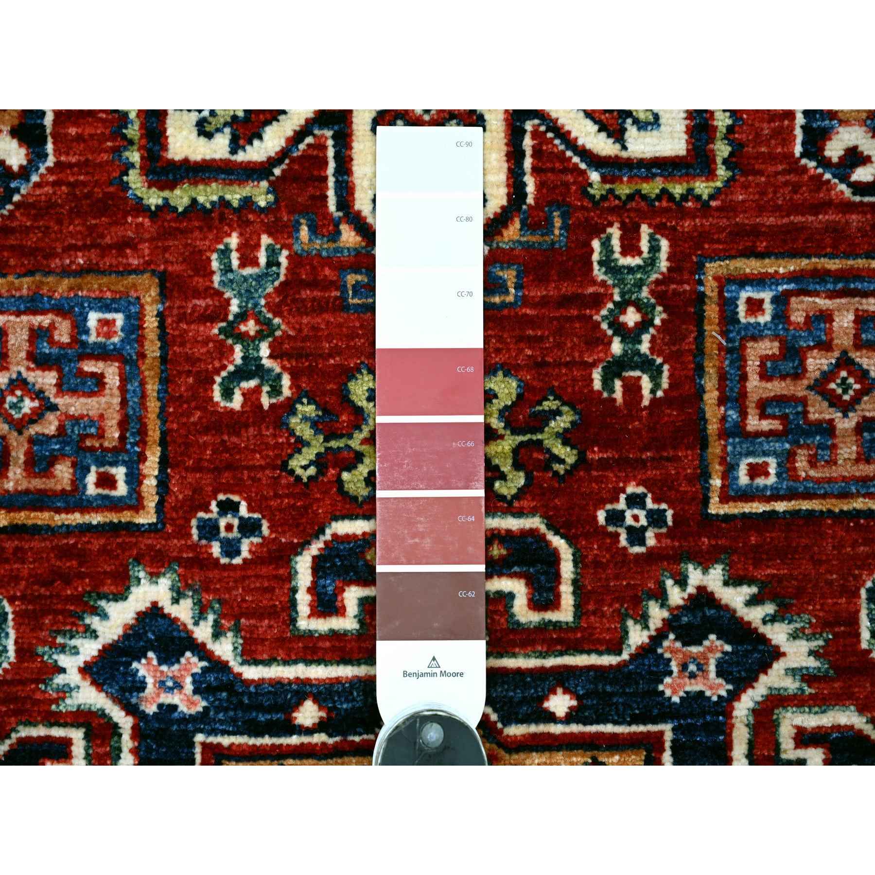 Tribal-Geometric-Hand-Knotted-Rug-110410