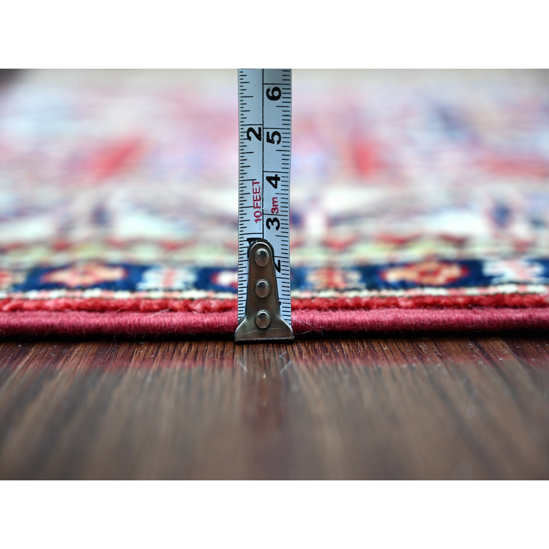 Tribal-Geometric-Hand-Knotted-Rug-110410