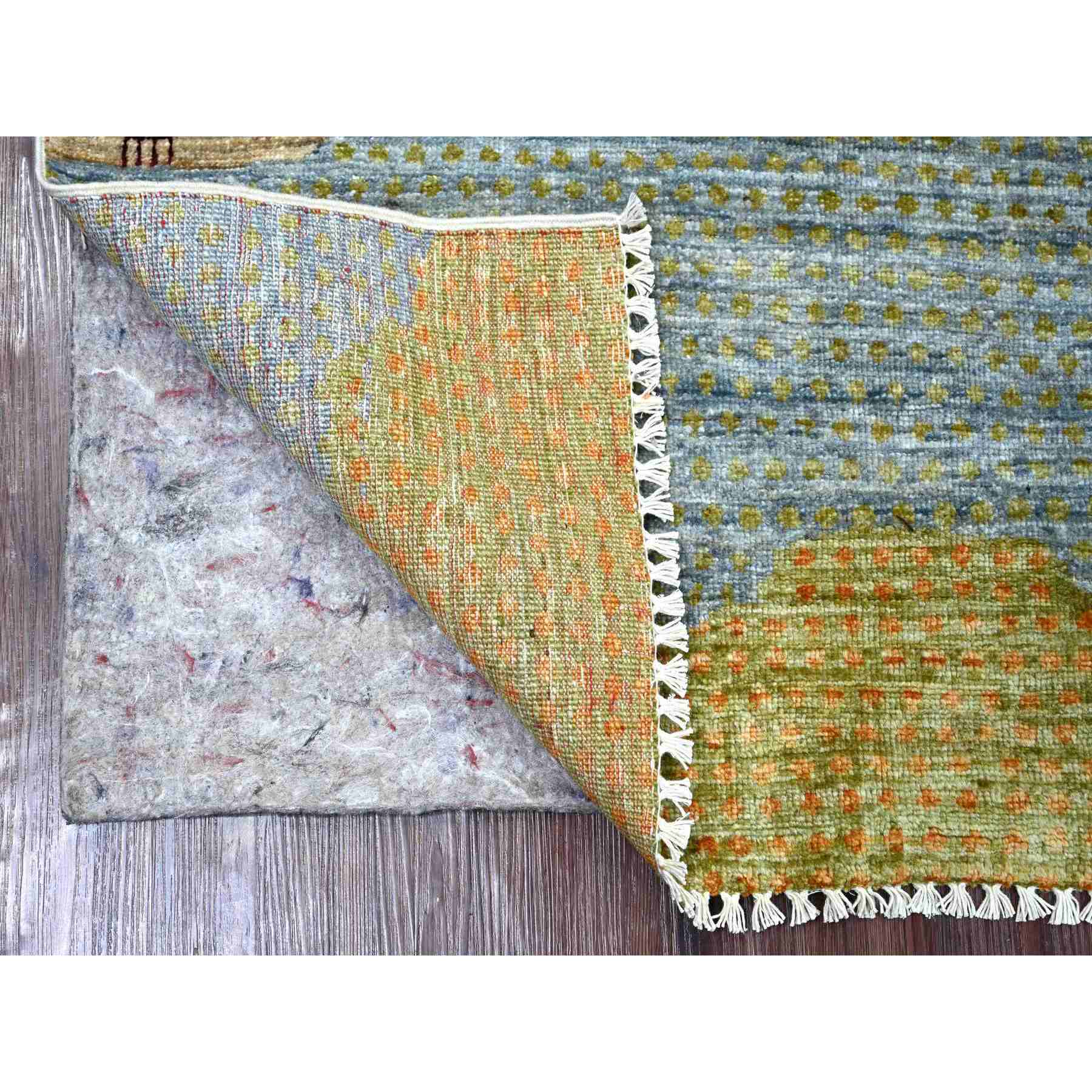 Tribal-Geometric-Hand-Knotted-Rug-110420