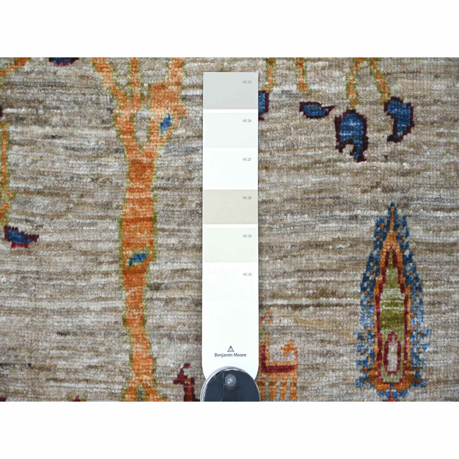 Tribal-Geometric-Hand-Knotted-Rug-110420