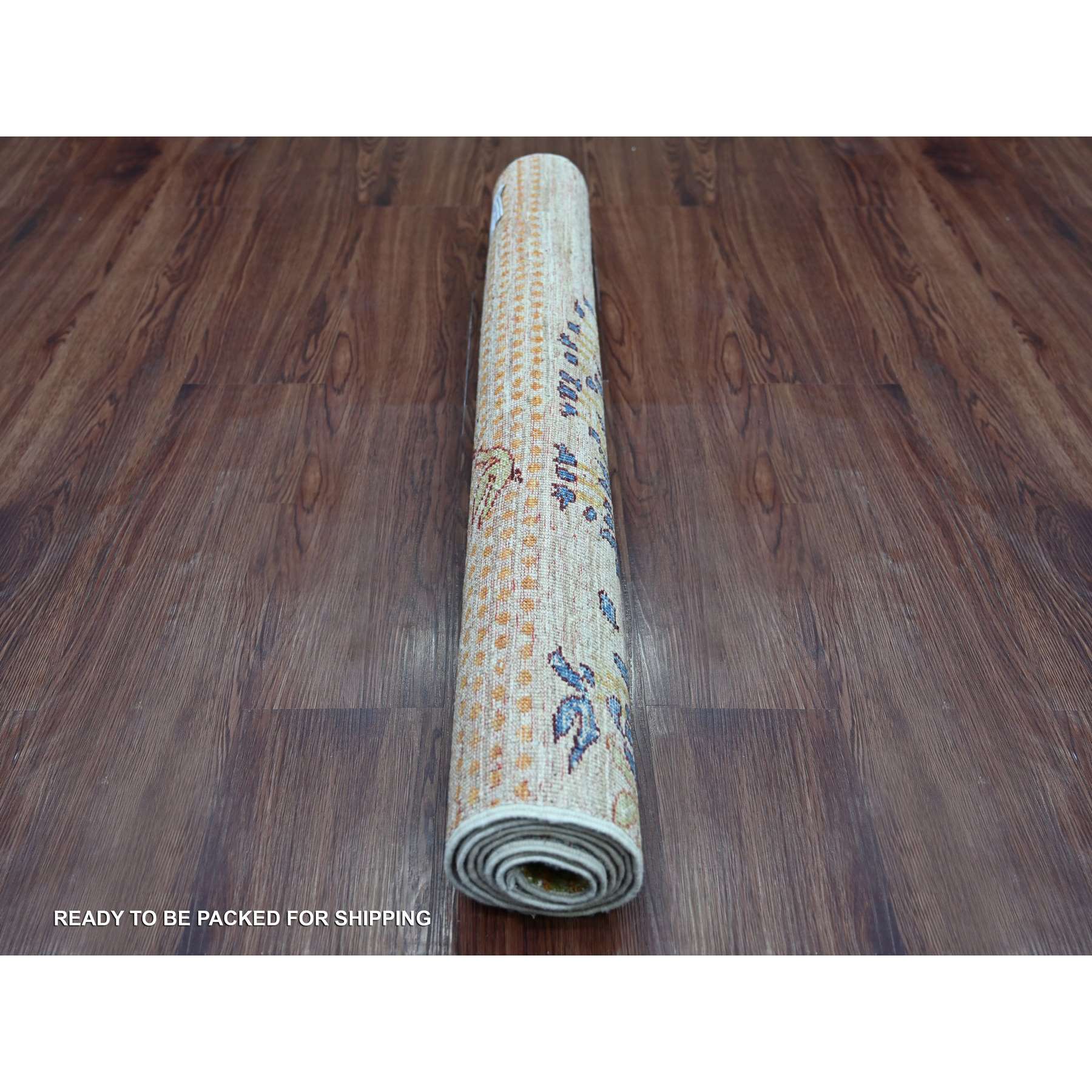 Tribal-Geometric-Hand-Knotted-Rug-110420
