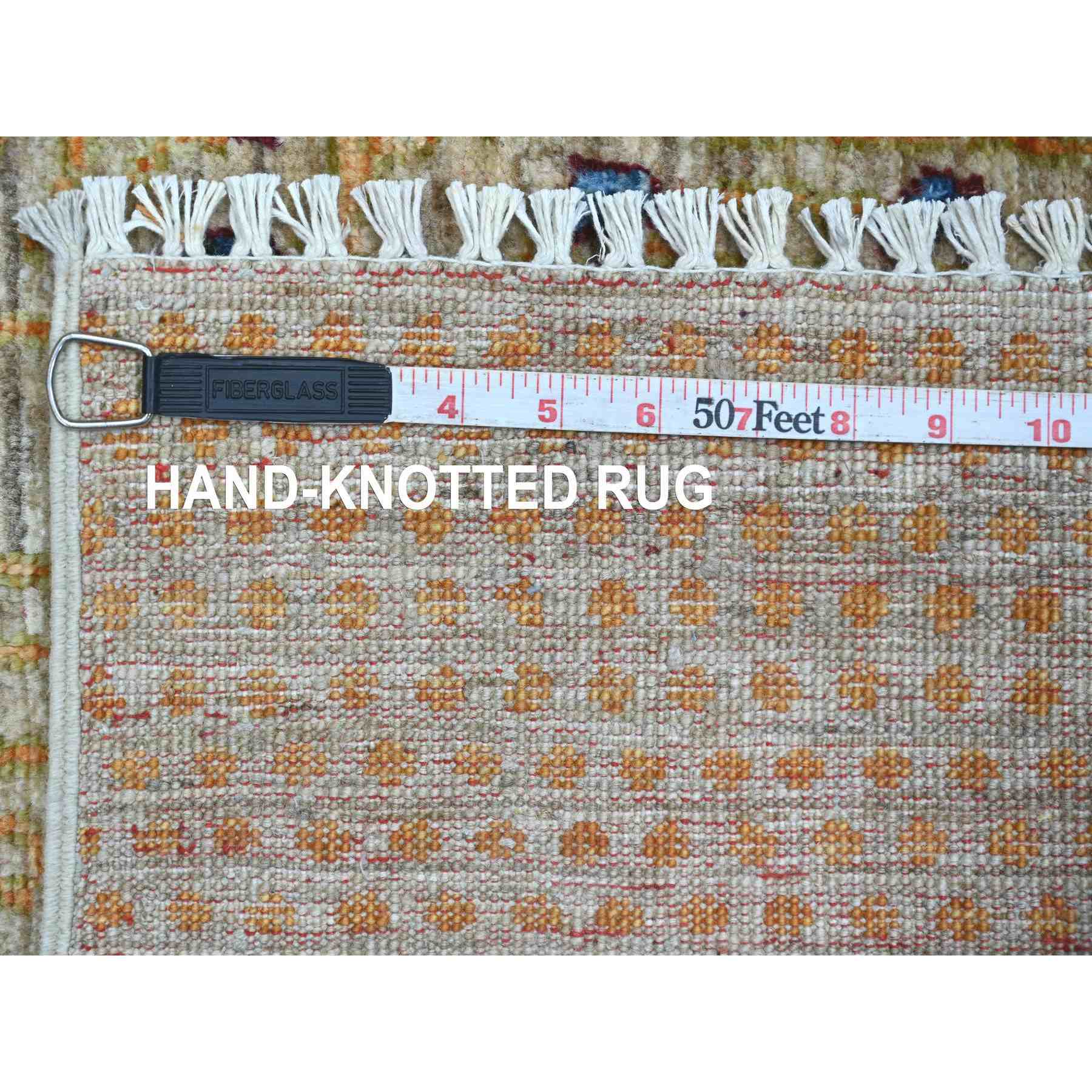 Tribal-Geometric-Hand-Knotted-Rug-110420