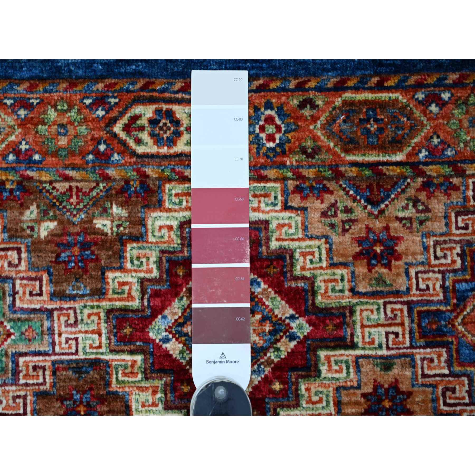 Tribal-Geometric-Hand-Knotted-Rug-110435