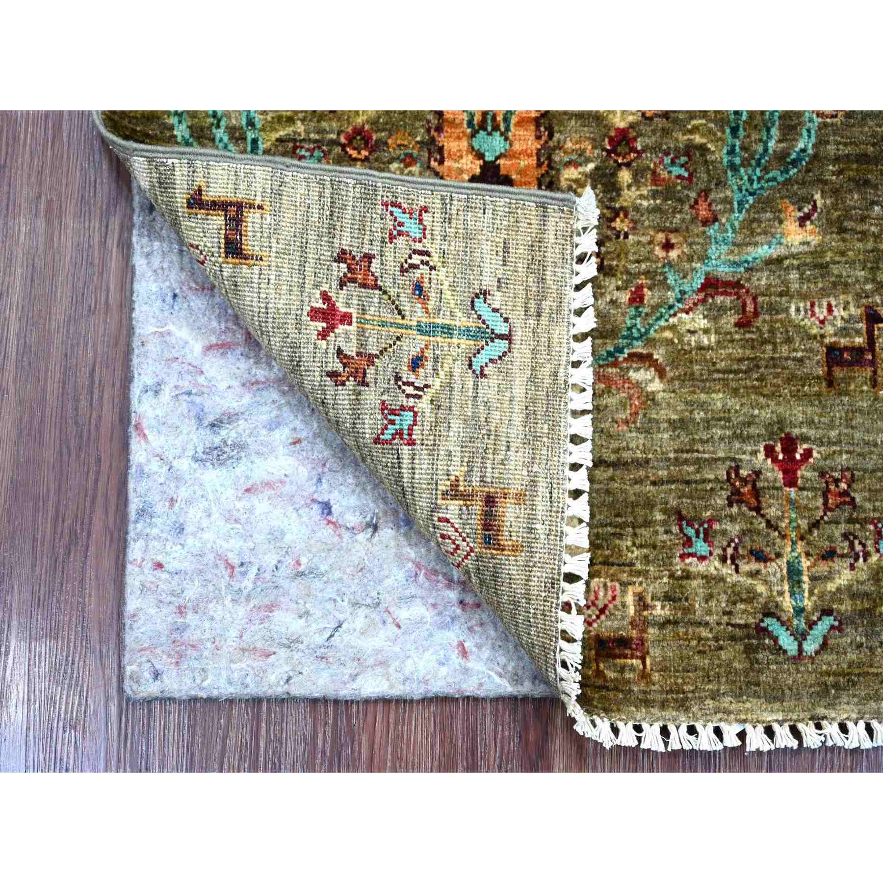 Tribal-Geometric-Hand-Knotted-Rug-110450