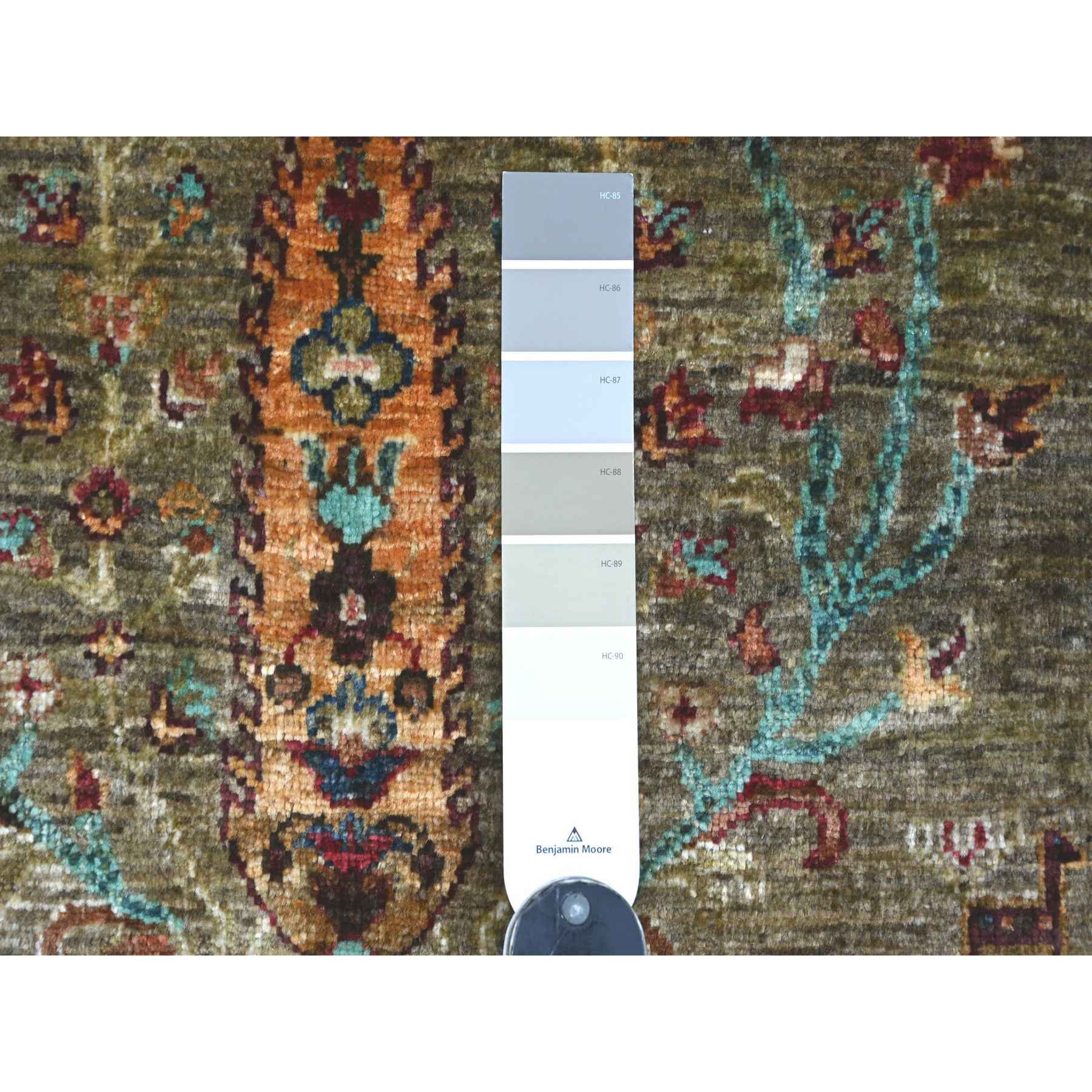 Tribal-Geometric-Hand-Knotted-Rug-110450
