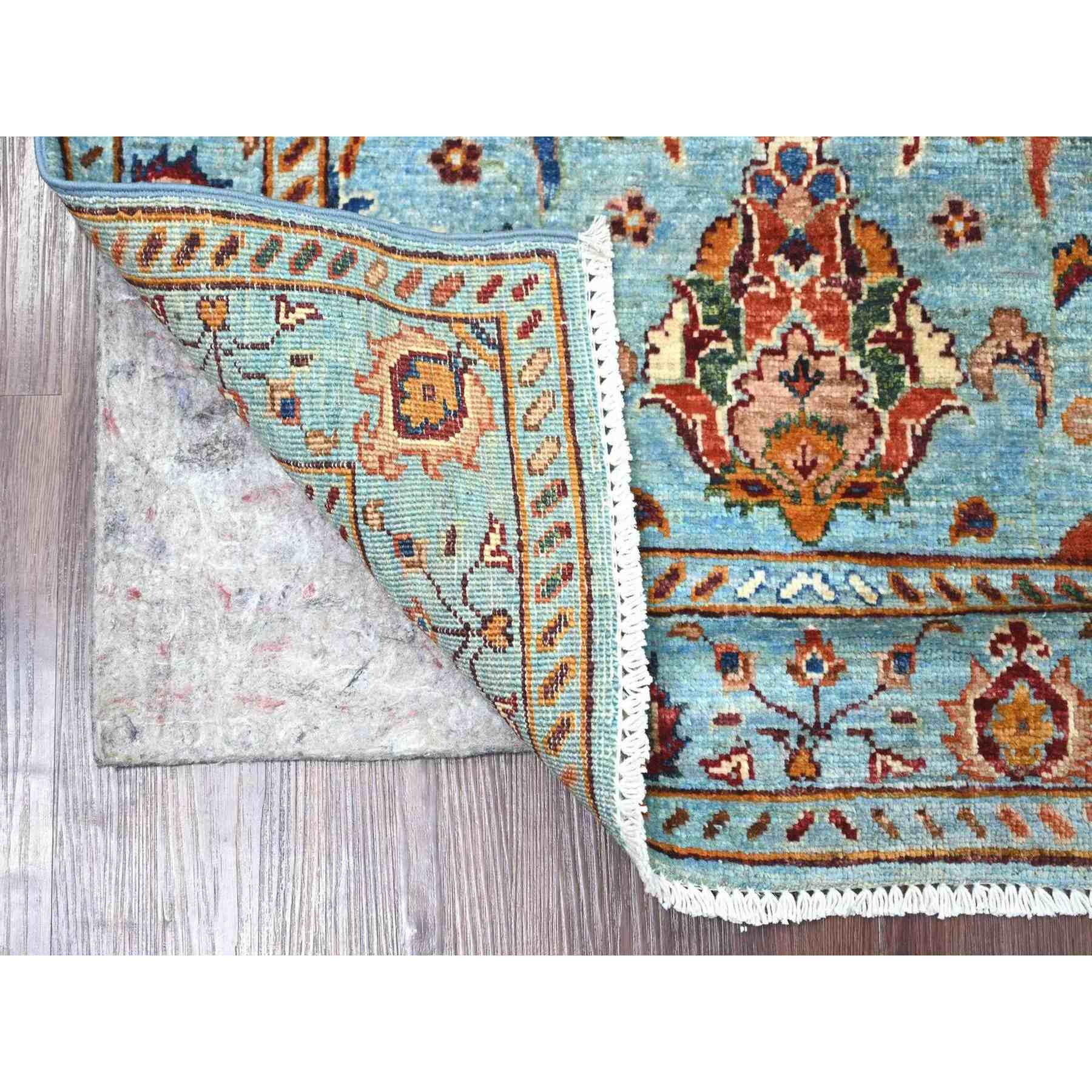 Tribal-Geometric-Hand-Knotted-Rug-110720