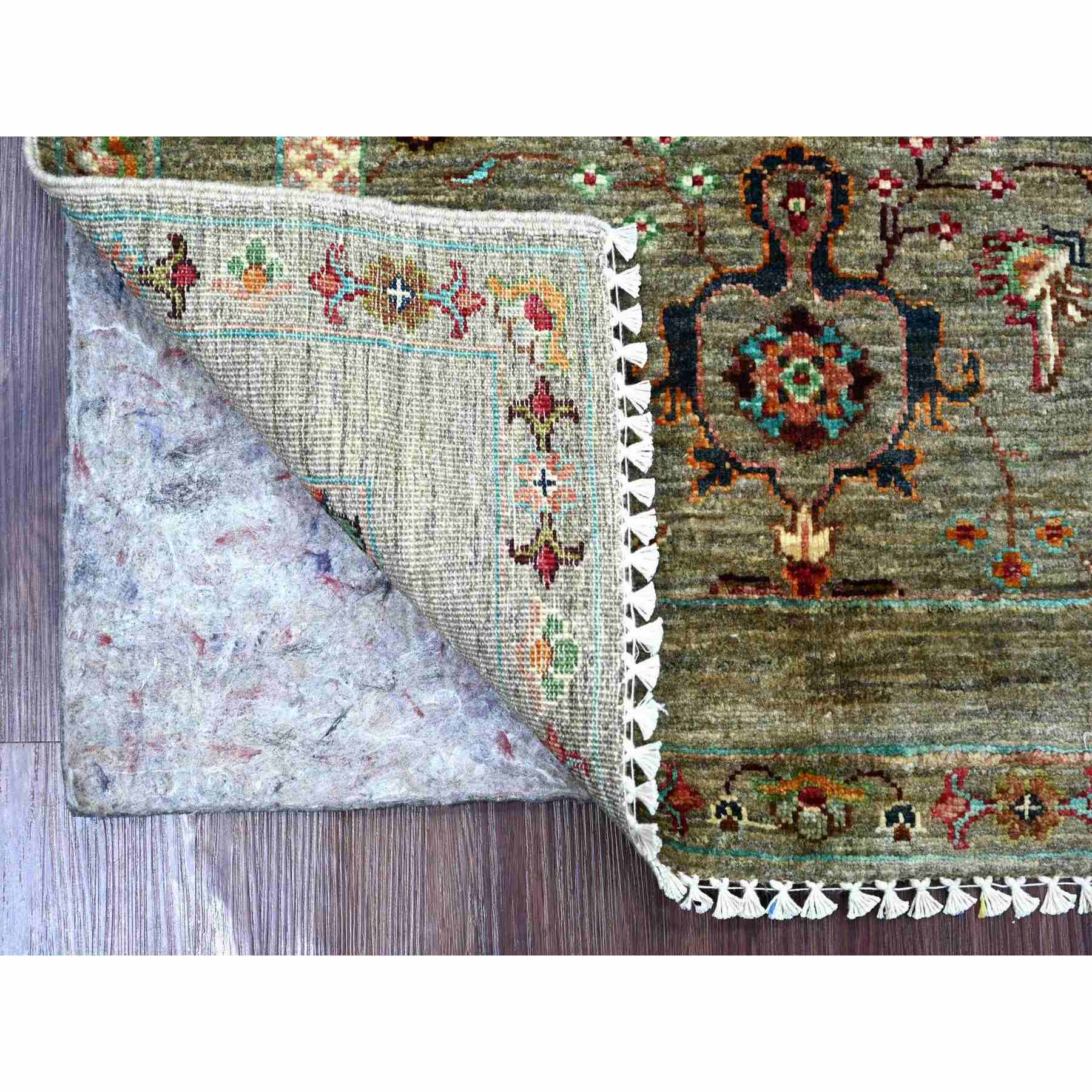 Tribal-Geometric-Hand-Knotted-Rug-110745