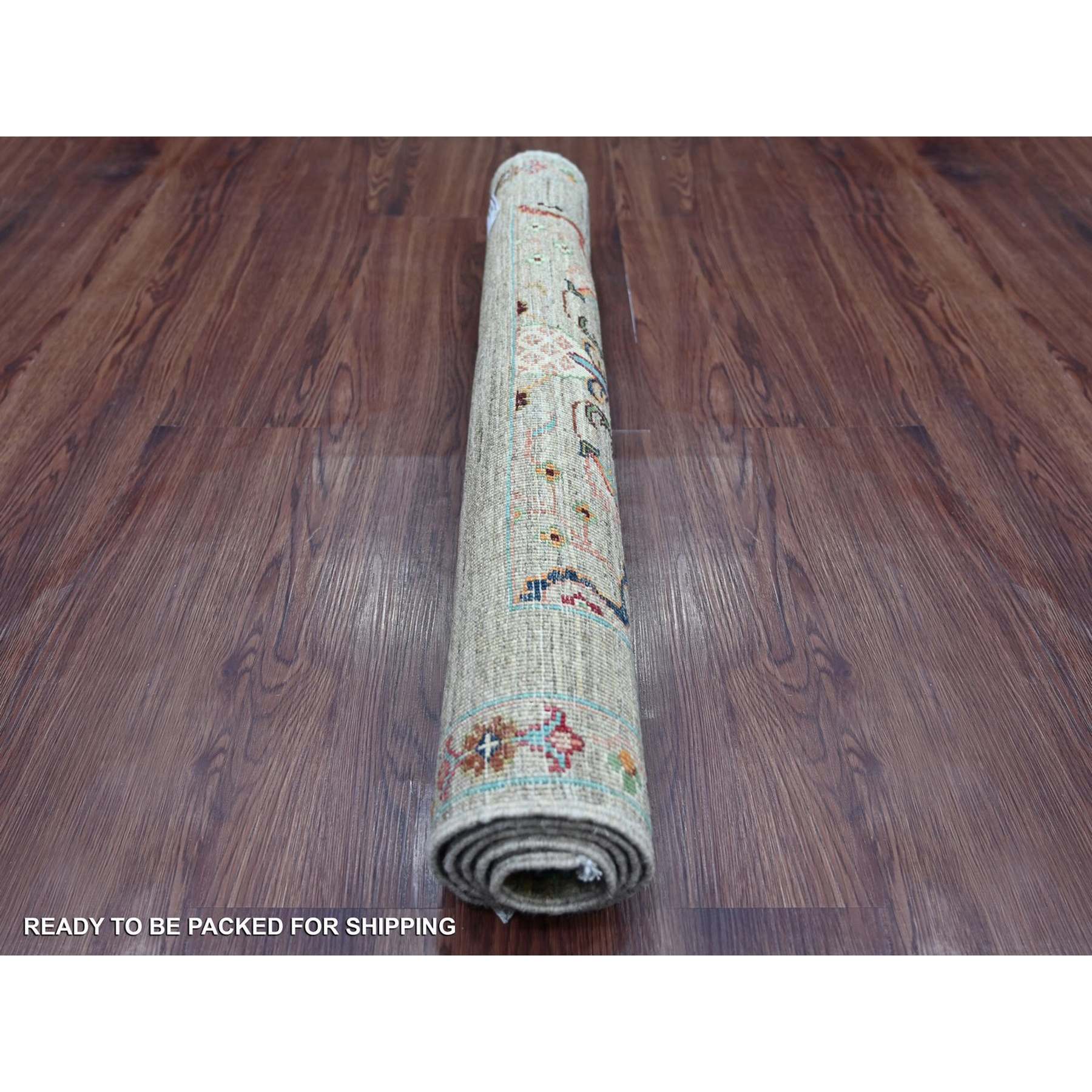 Tribal-Geometric-Hand-Knotted-Rug-110745