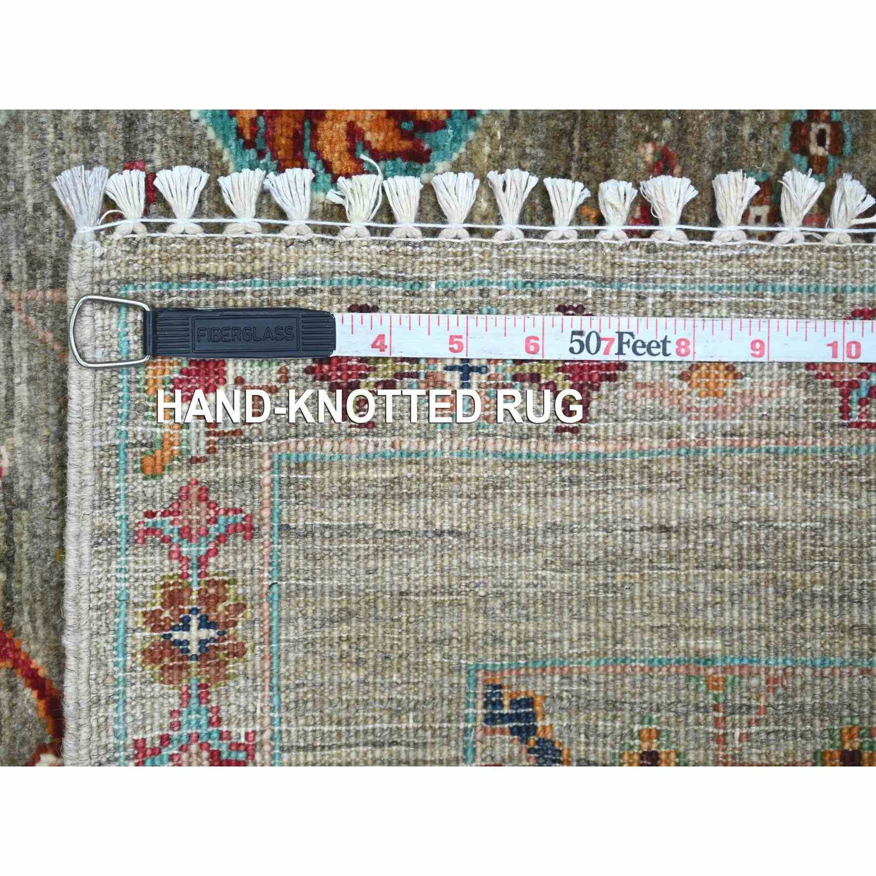 Tribal-Geometric-Hand-Knotted-Rug-110745