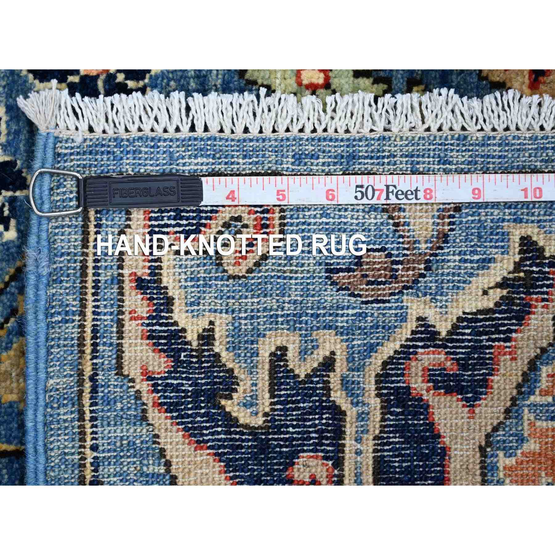Tribal-Geometric-Hand-Knotted-Rug-110860
